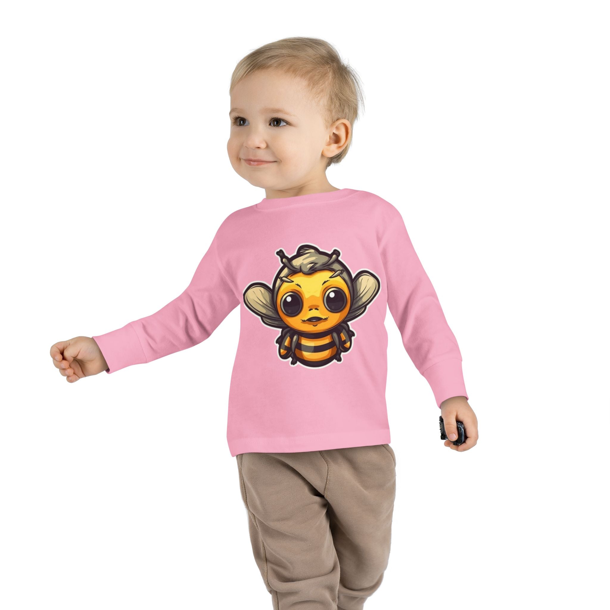 Toddler Long Sleeve Tee - Bee Larva