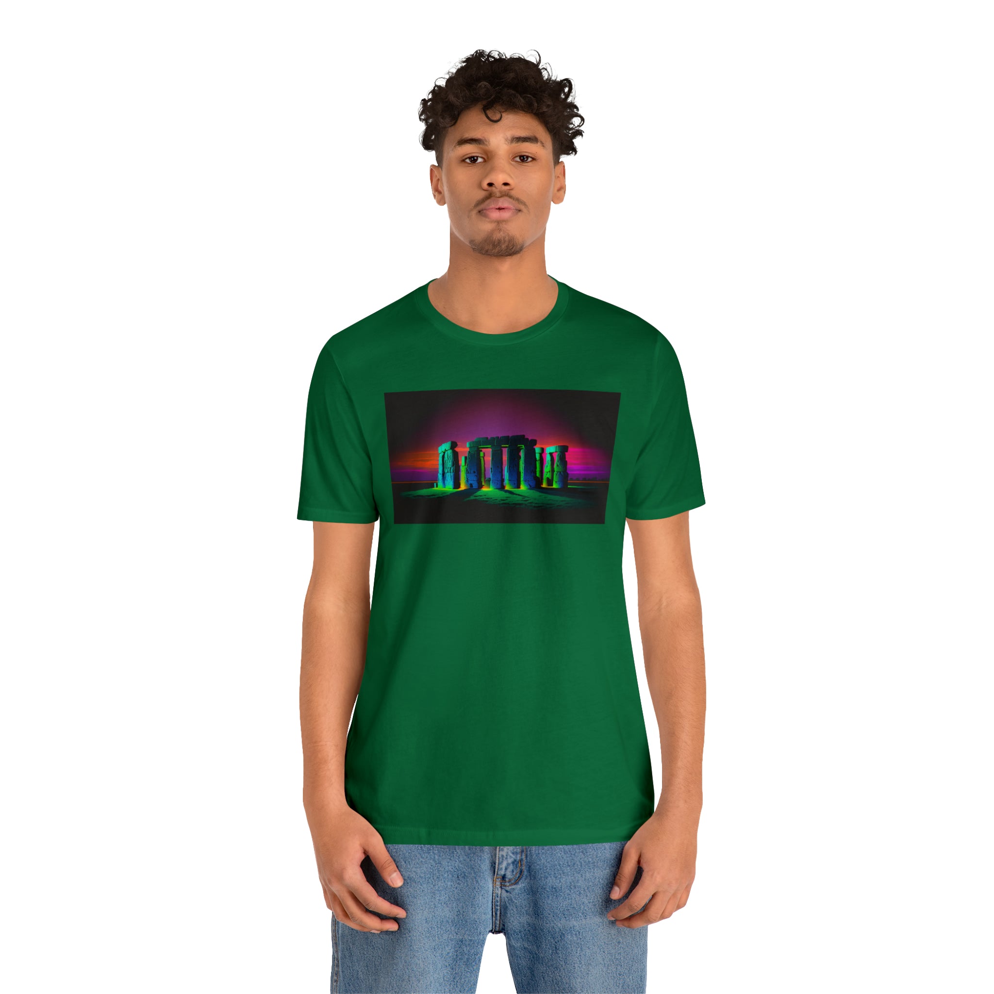 Unisex Jersey Short Sleeve Tee - Stonehenge, United Kingdom