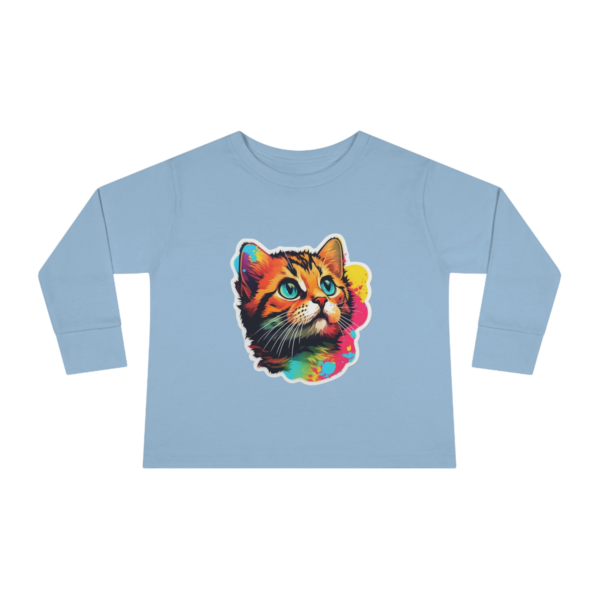 Toddler Long Sleeve Tee - Kittens 05