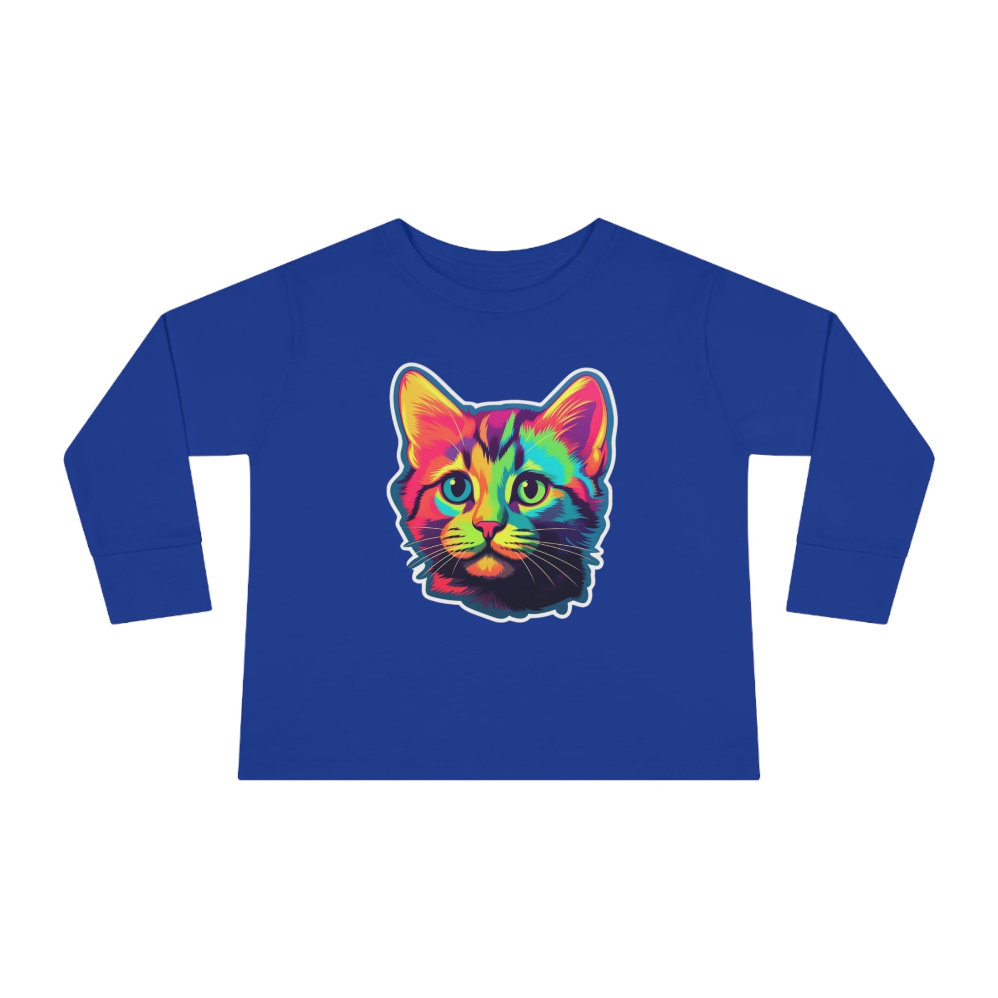 Toddler Long Sleeve Tee - Kittens 07