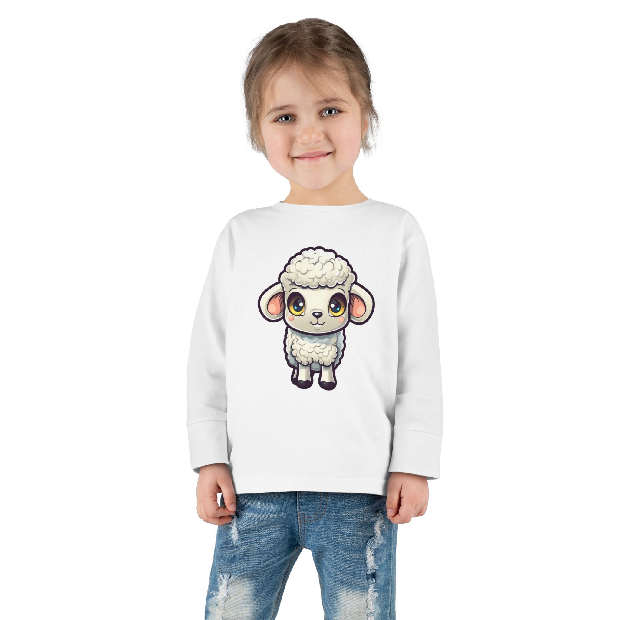 Toddler Long Sleeve Tee - Sheep Lamb