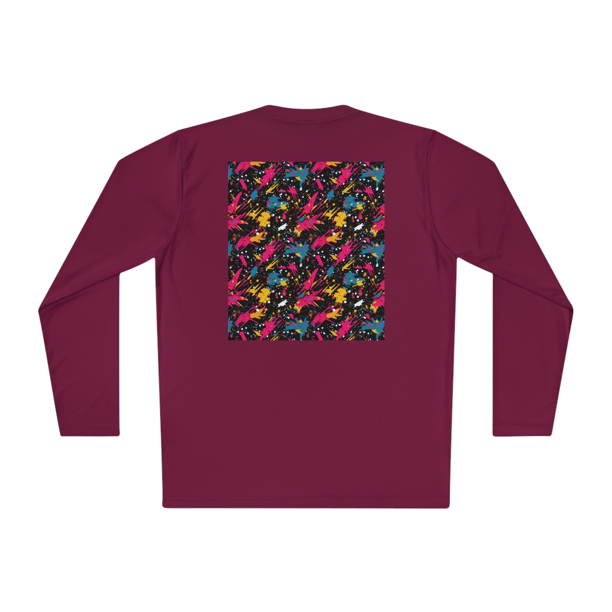 Unisex Lightweight Long Sleeve Tee (AOP) - Abstract Designs 10