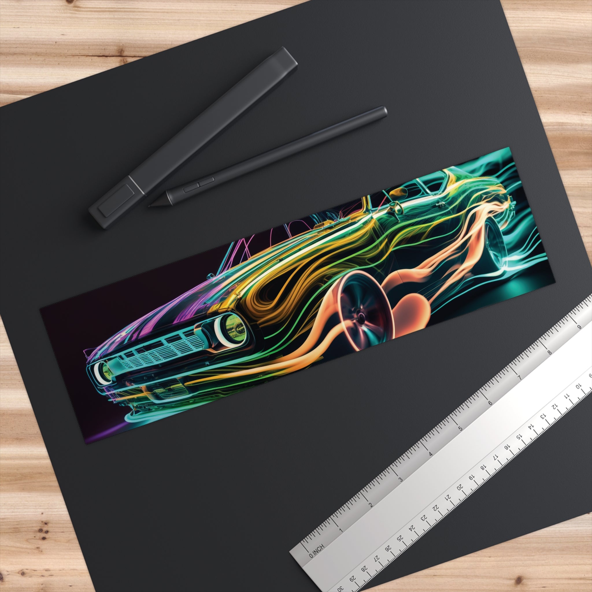 Bumper Stickers - Neon Car Design 03