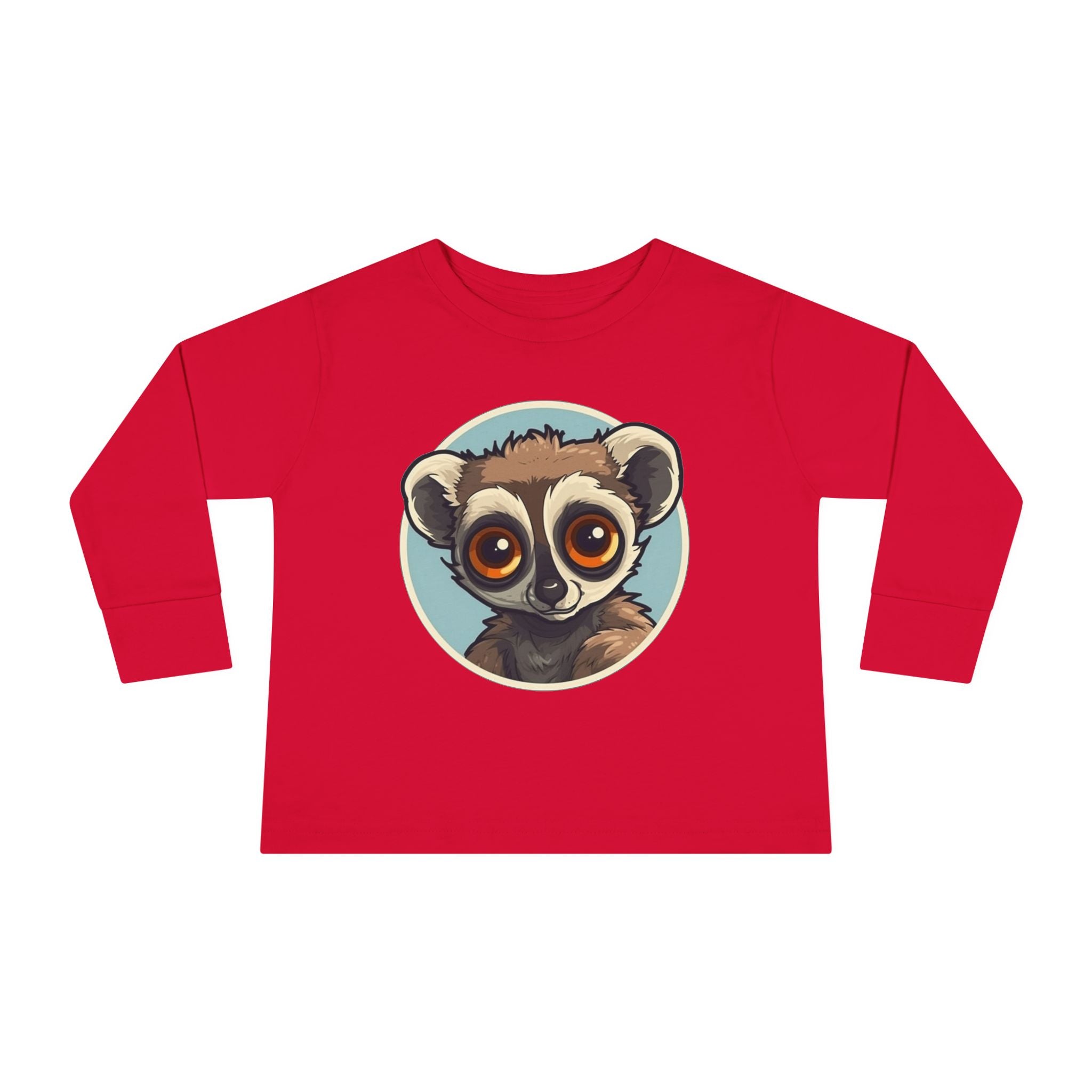 Toddler Long Sleeve Tee - Lemur Pup