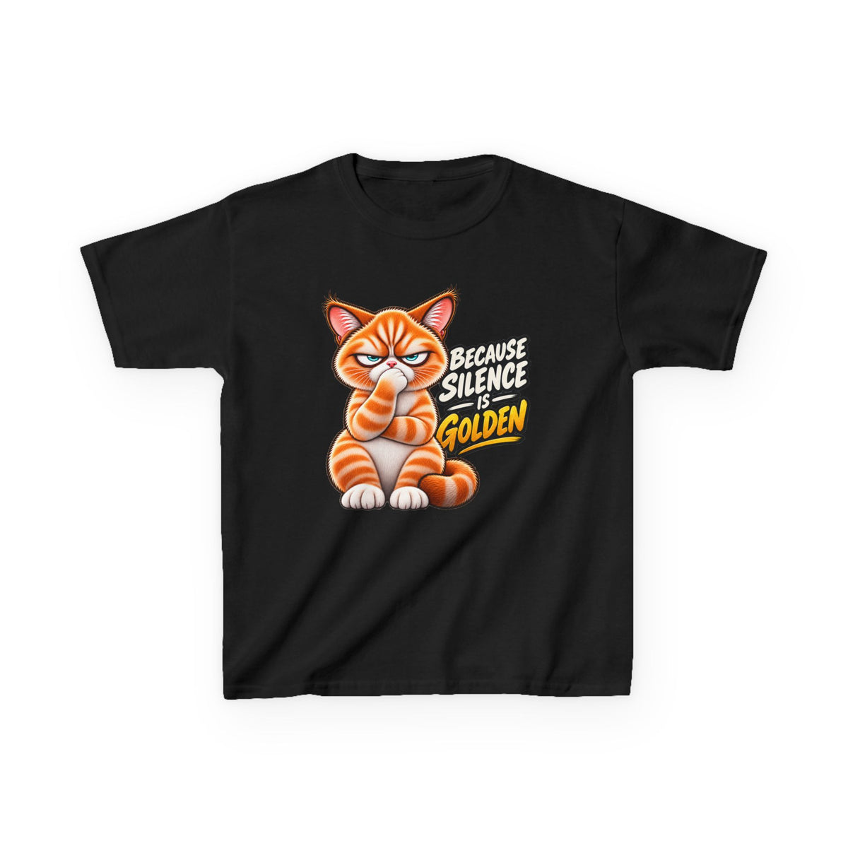 Silence is Golden - Mildly Feral - Youth Short Sleeve Tee