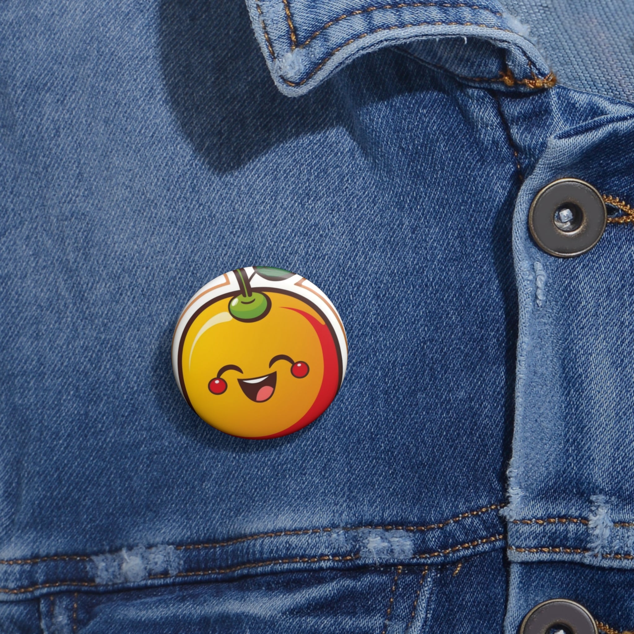 Custom Pin Buttons - Jujube