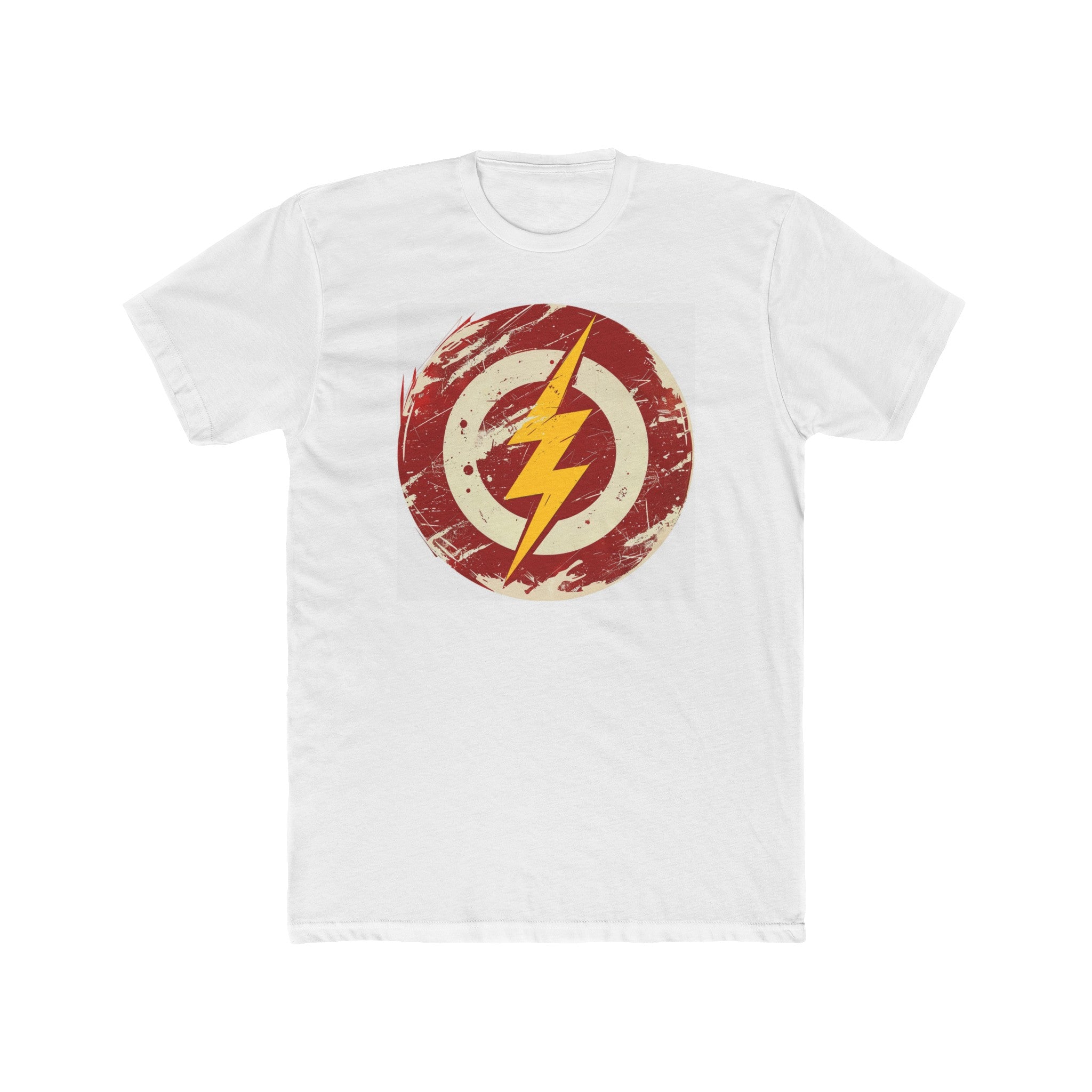 Men's Cotton Crew Tee - Superheroes Collection - Flash 02