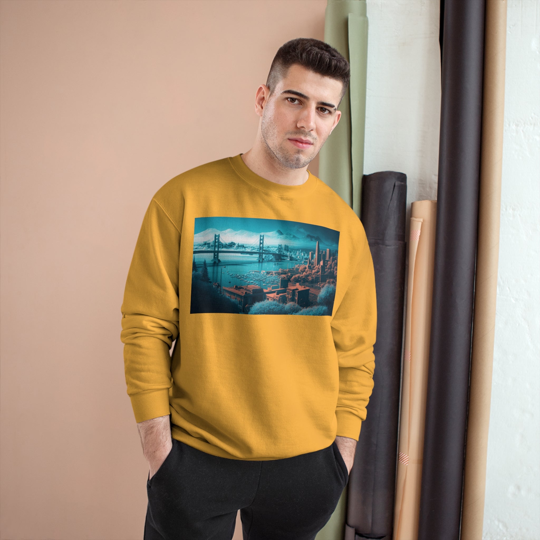 Champion Sweatshirt - Duotone Cities, San Francisco