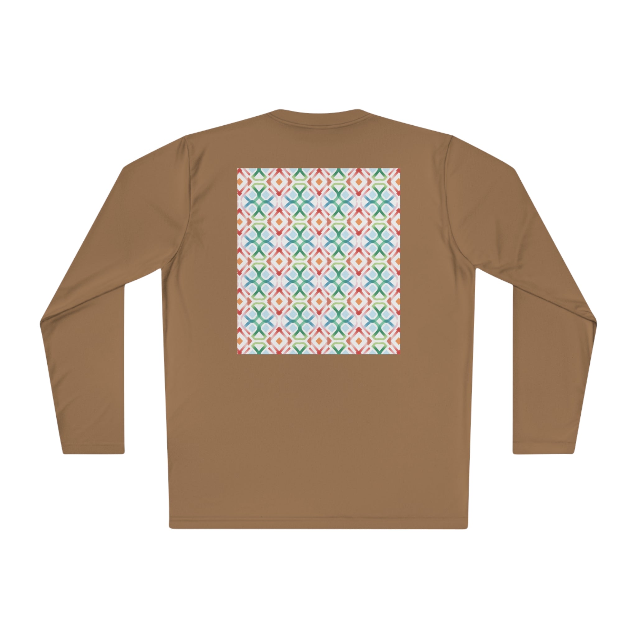 Unisex Lightweight Long Sleeve Tee (AOP) - Abstract Designs 09