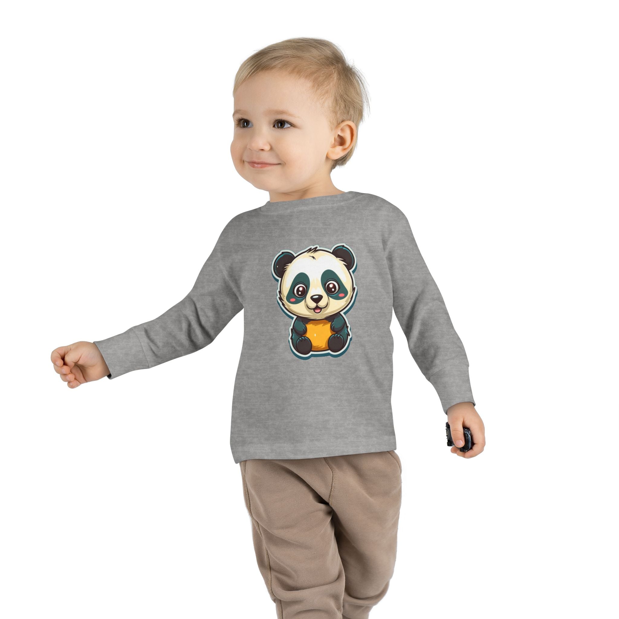 Toddler Long Sleeve Tee - Panda Cub