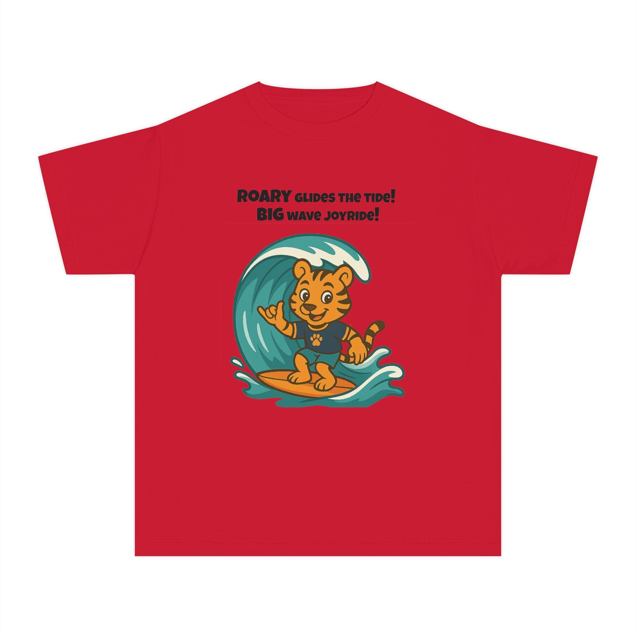 Youth Midweight Cotton Tee - Roary's Surf time