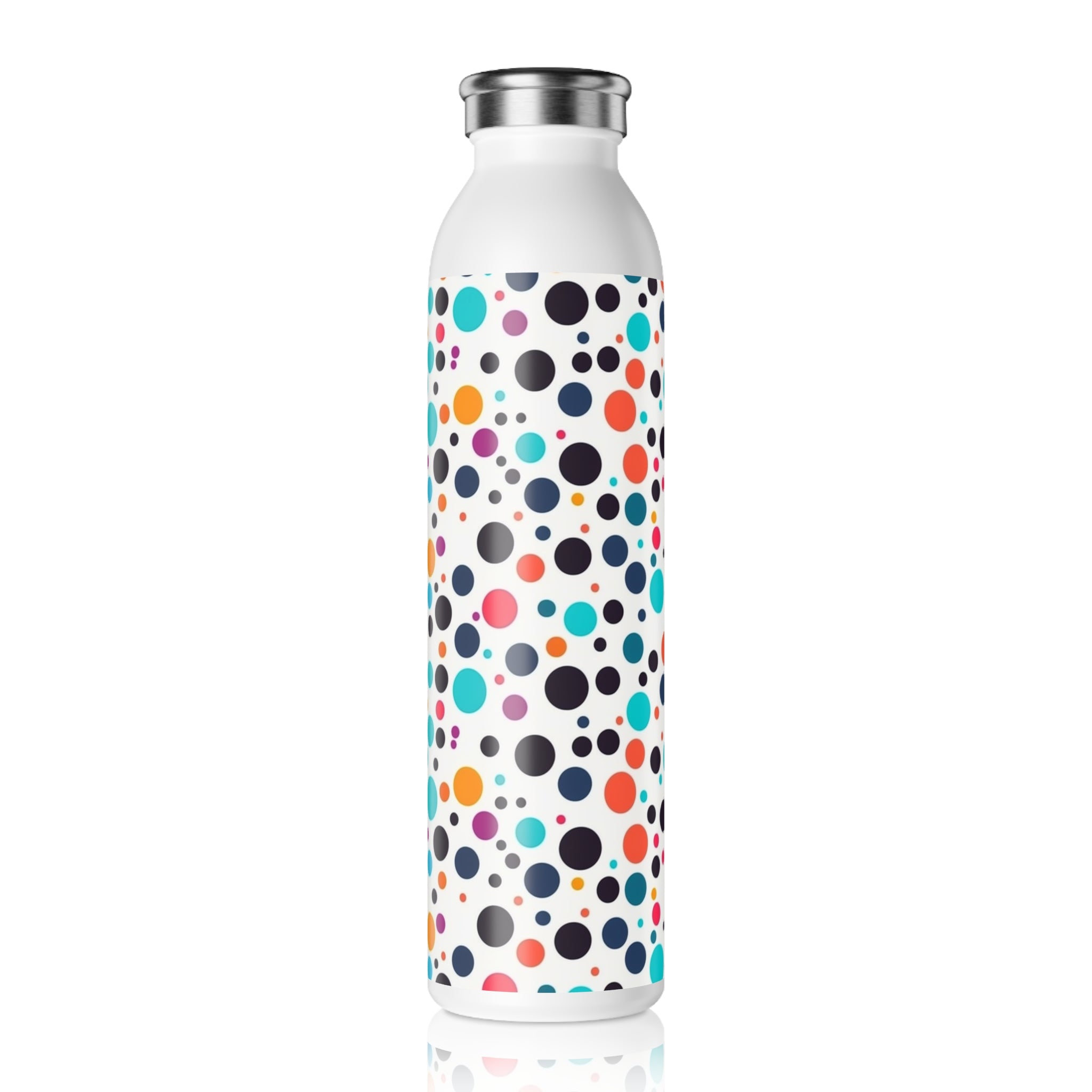 Slim Water Bottle - Abstract Designs 04