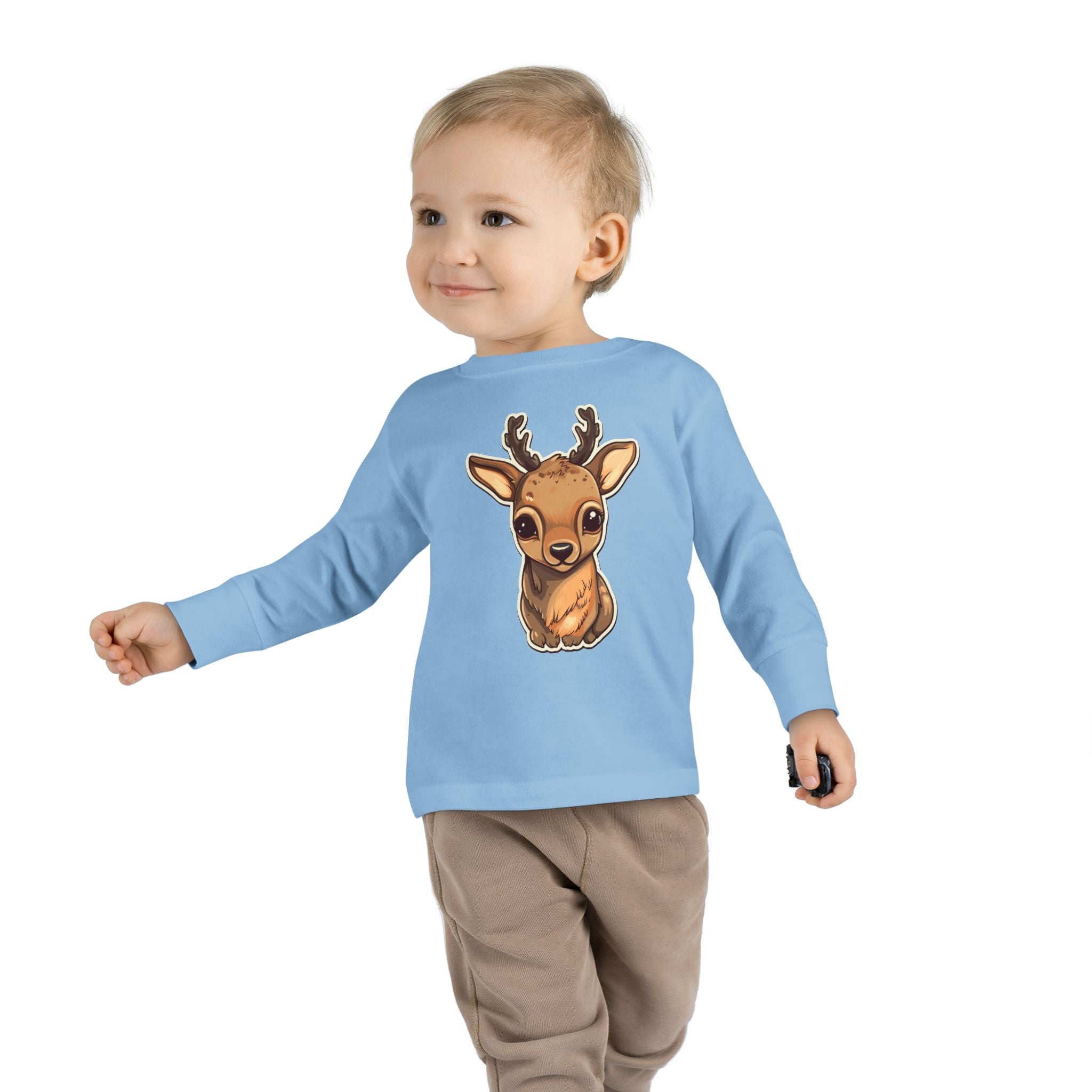 Toddler Long Sleeve Tee - Elk Calf