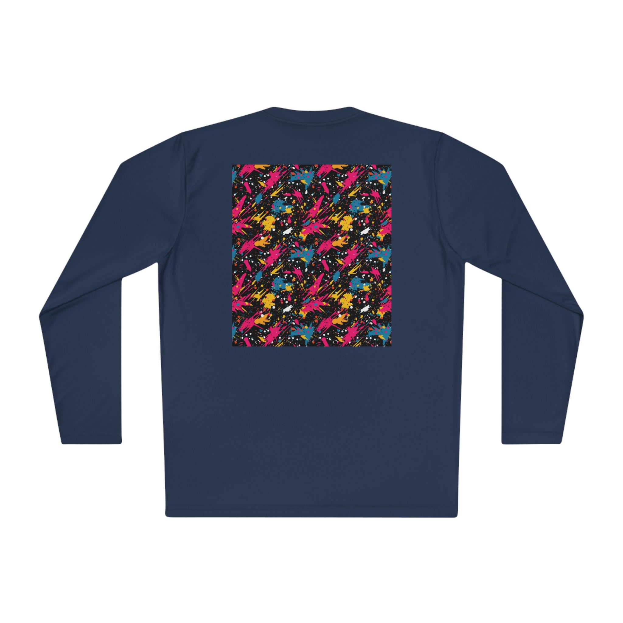 Unisex Lightweight Long Sleeve Tee (AOP) - Abstract Designs 10