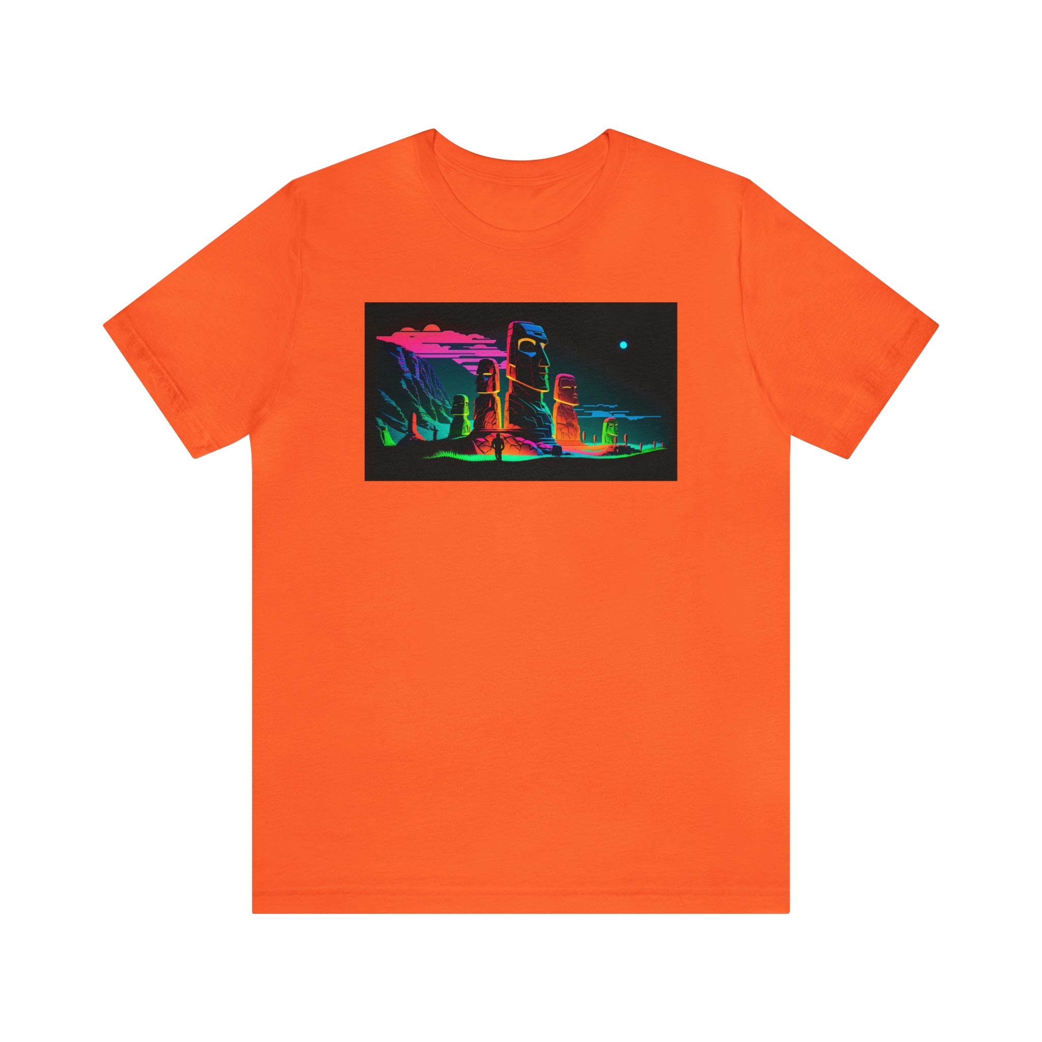 Unisex Jersey Short Sleeve Tee - Easter Islands, Chile
