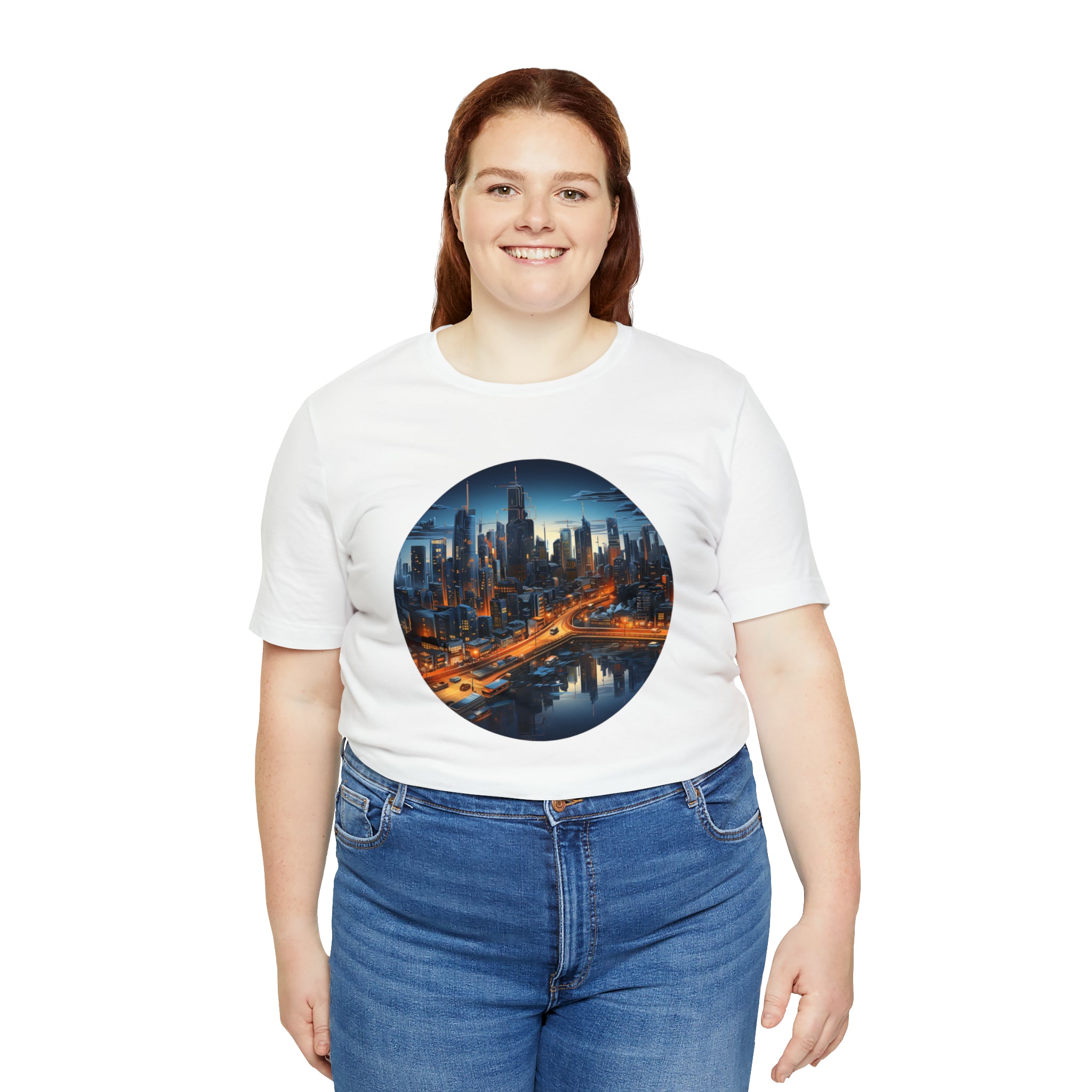 Unisex Jersey Short Sleeve Tee - Isometric Designs 06