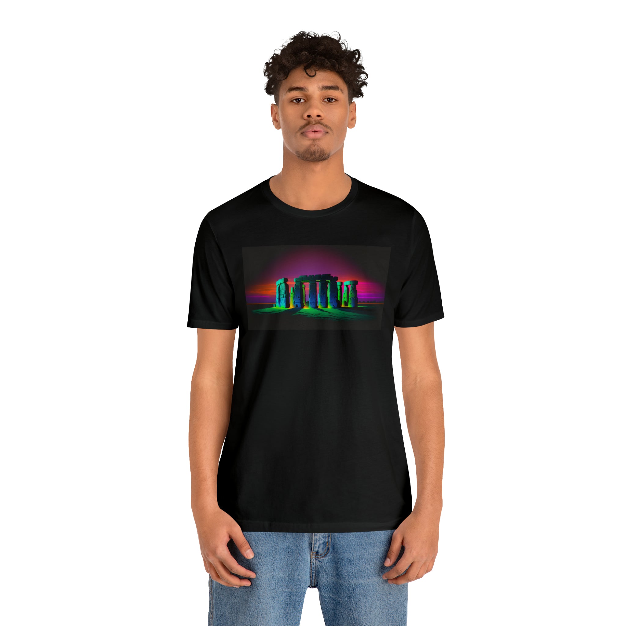 Unisex Jersey Short Sleeve Tee - Stonehenge, United Kingdom