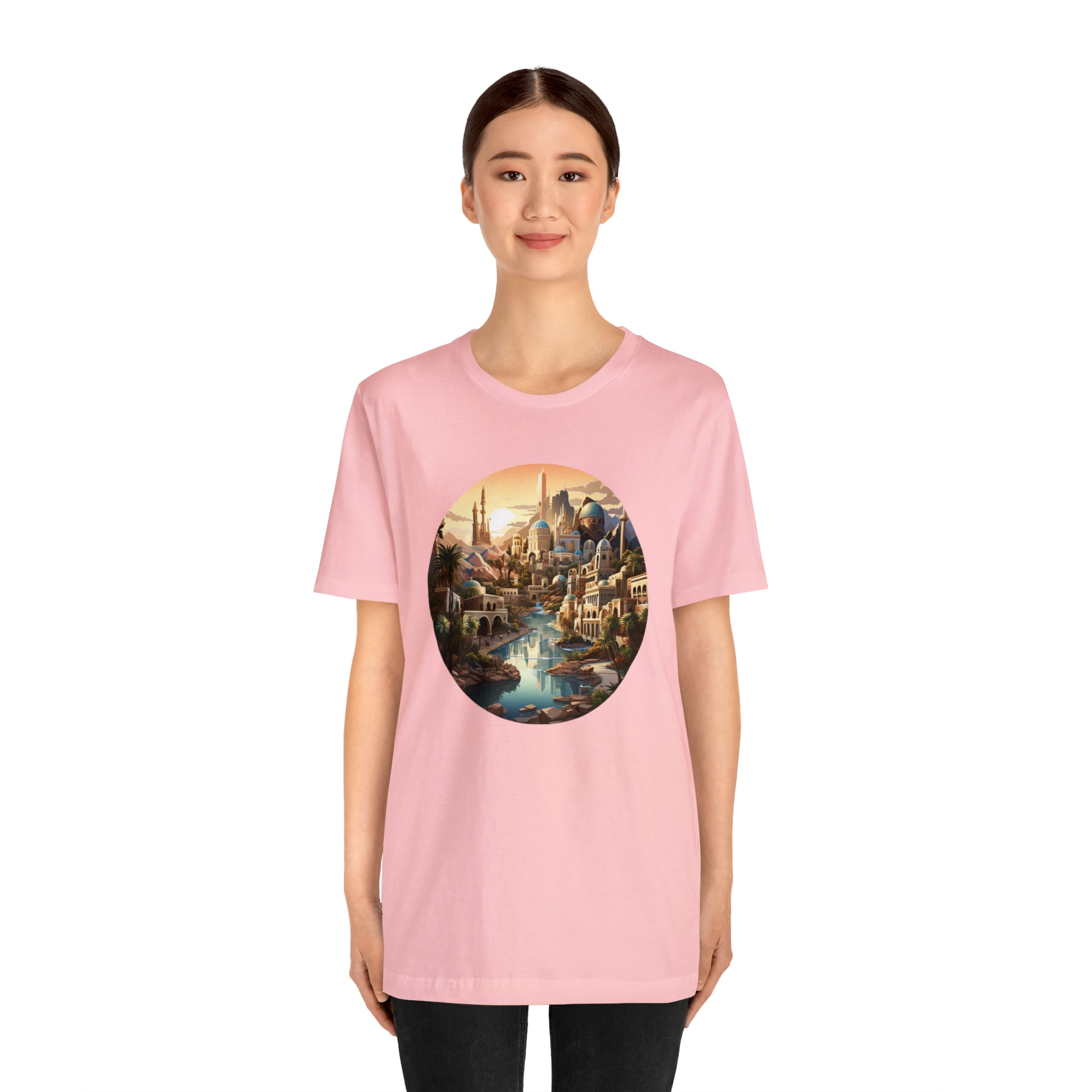 Unisex Jersey Short Sleeve Tee - Isometric Designs 07