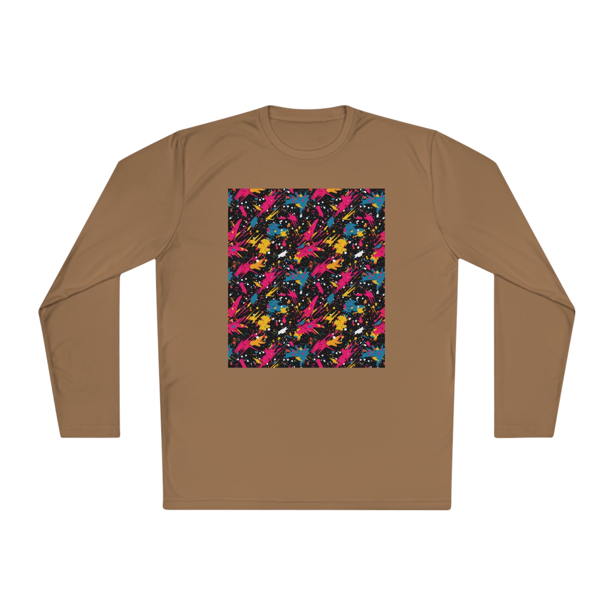 Unisex Lightweight Long Sleeve Tee (AOP) - Abstract Designs 10