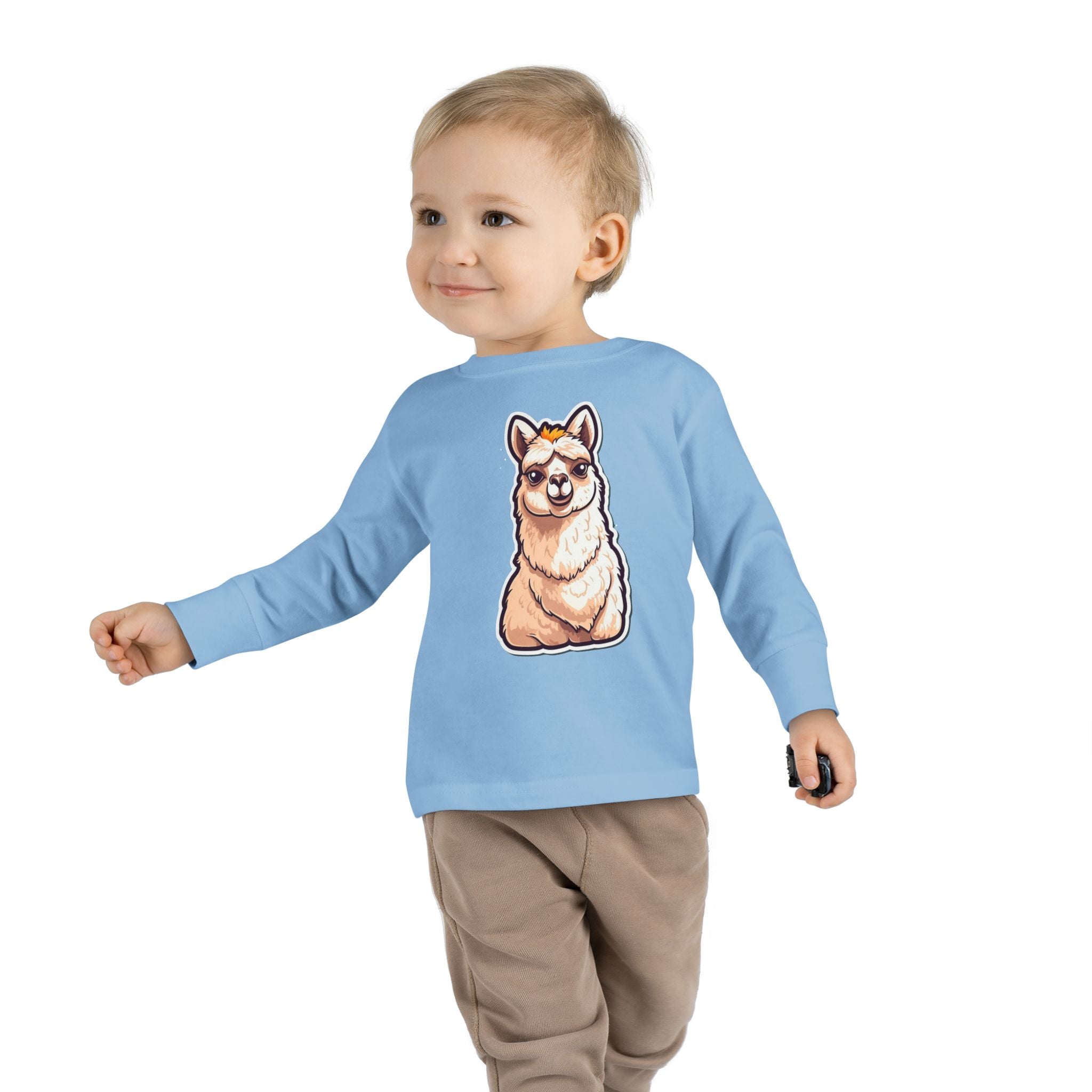 Toddler Long Sleeve Tee - Llama Calf