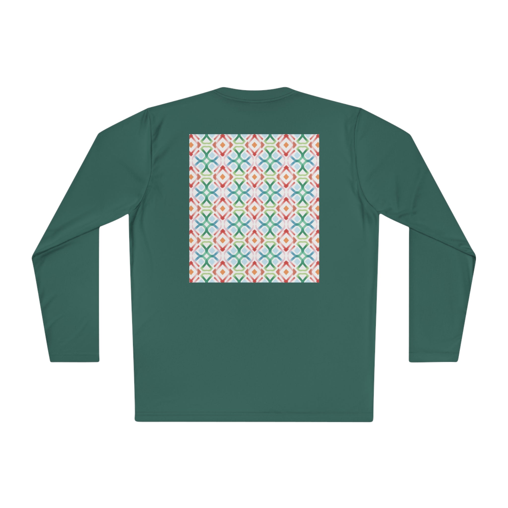 Unisex Lightweight Long Sleeve Tee (AOP) - Abstract Designs 09