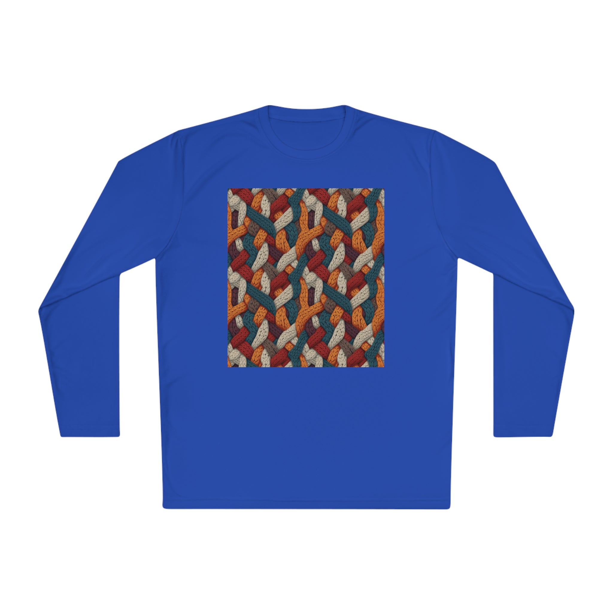 Unisex Lightweight Long Sleeve Tee (AOP) - Abstract Designs 11