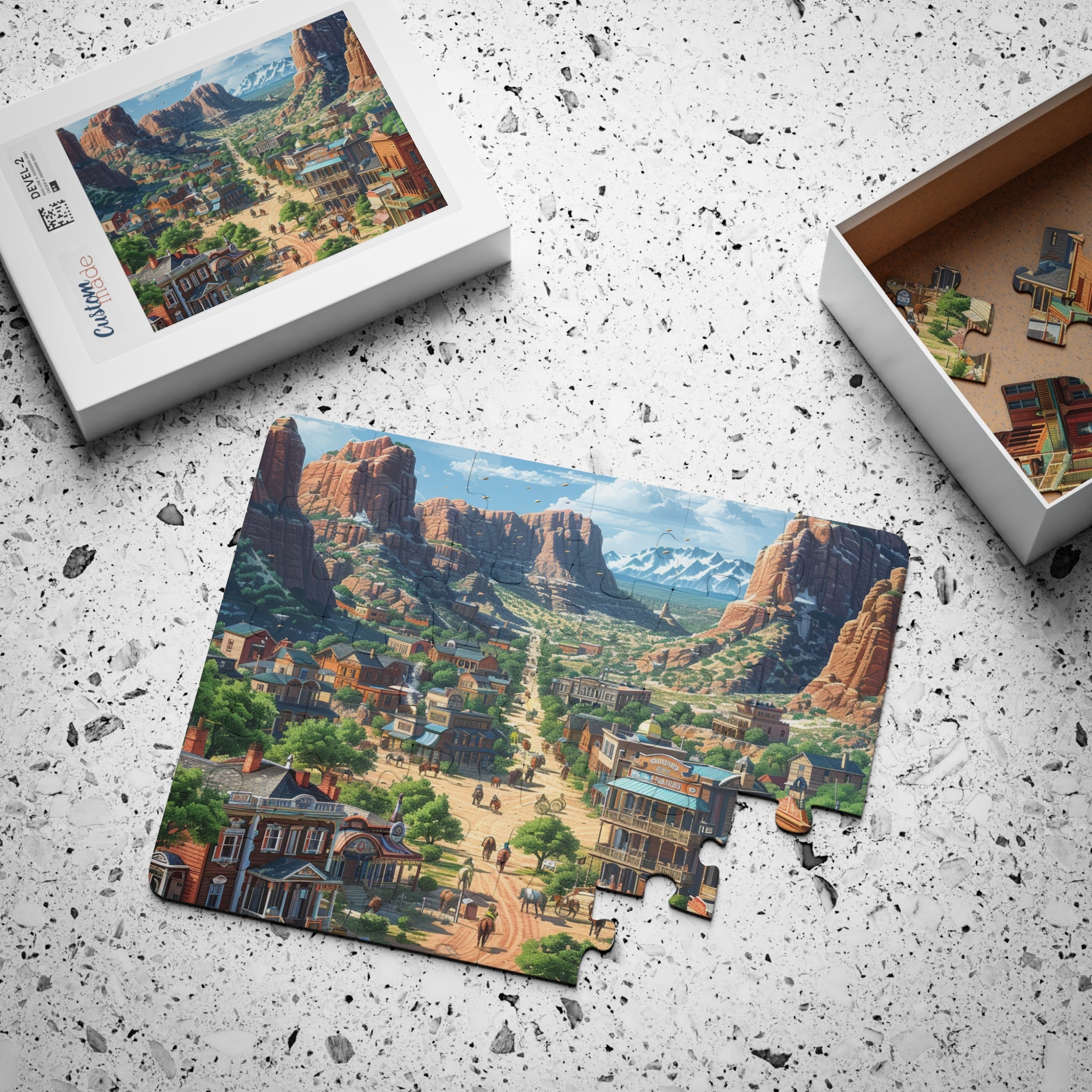Kids' Puzzle, 30-Piece - Wild West