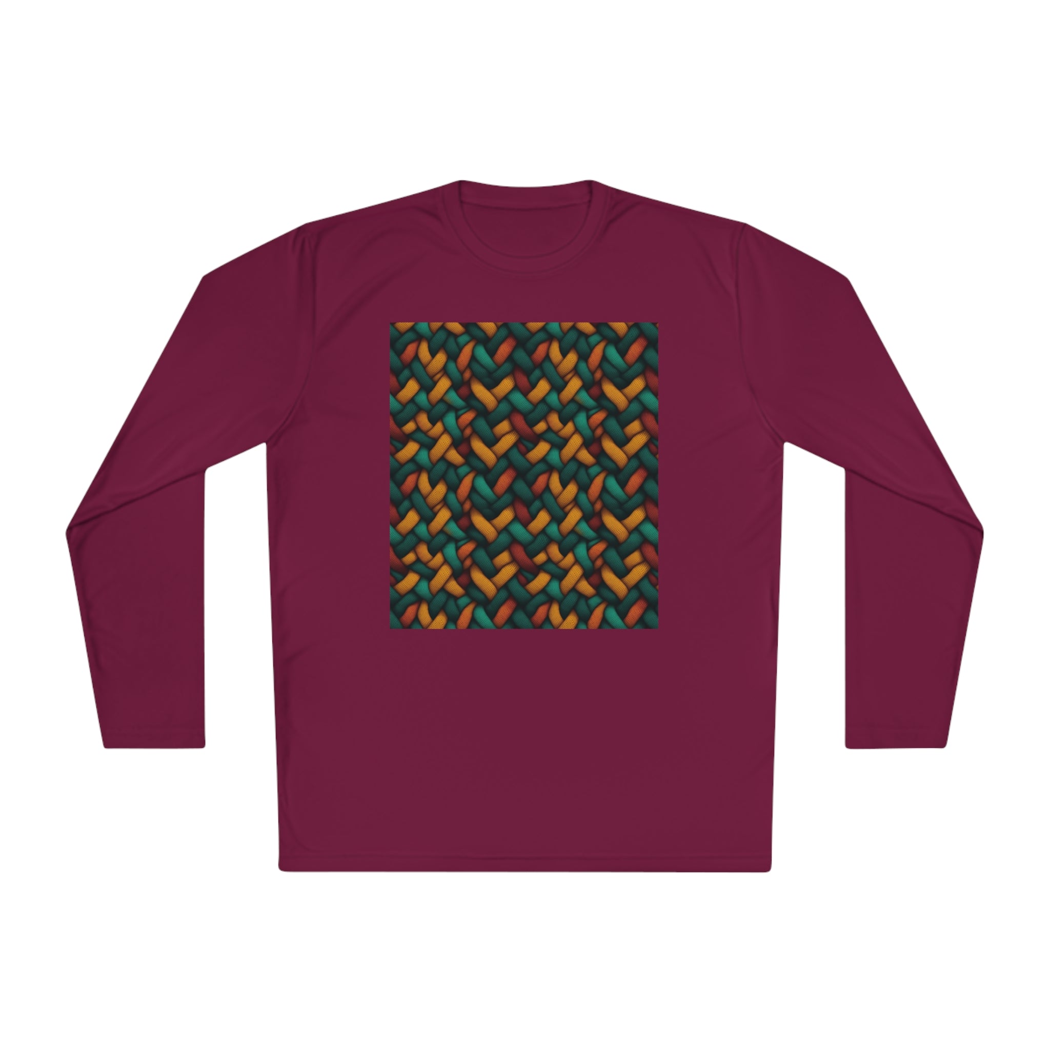 Unisex Lightweight Long Sleeve Tee (AOP) - Abstract Designs 12
