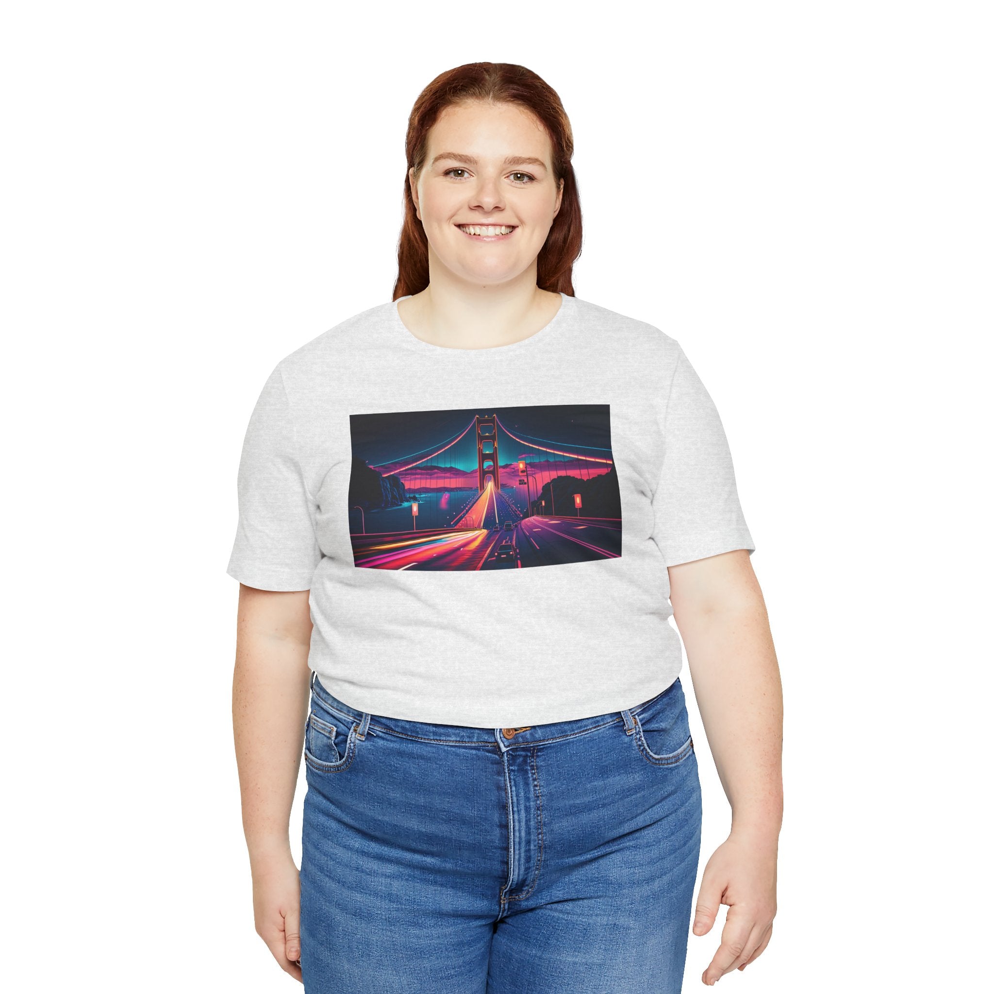 Unisex Jersey Short Sleeve Tee - Golden Gate Bridge, San Francisco, USA