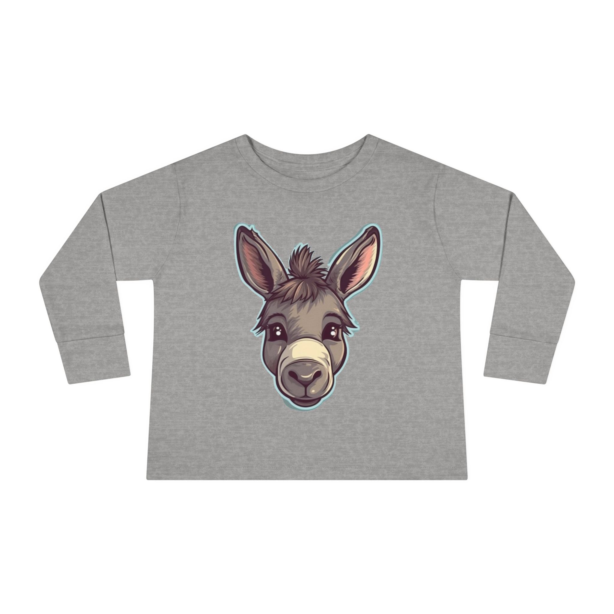 Toddler Long Sleeve Tee - Donkey Foal