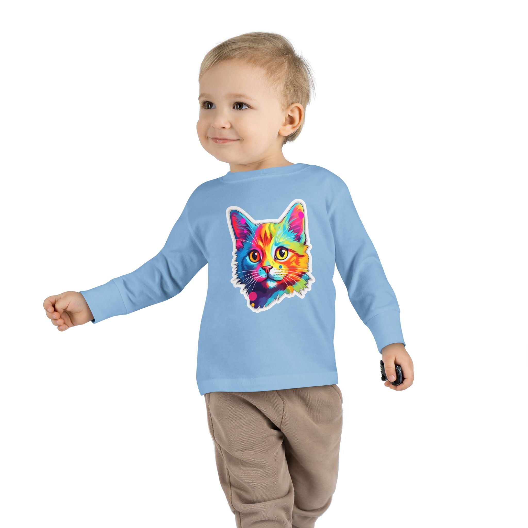Toddler Long Sleeve Tee - Kittens 09
