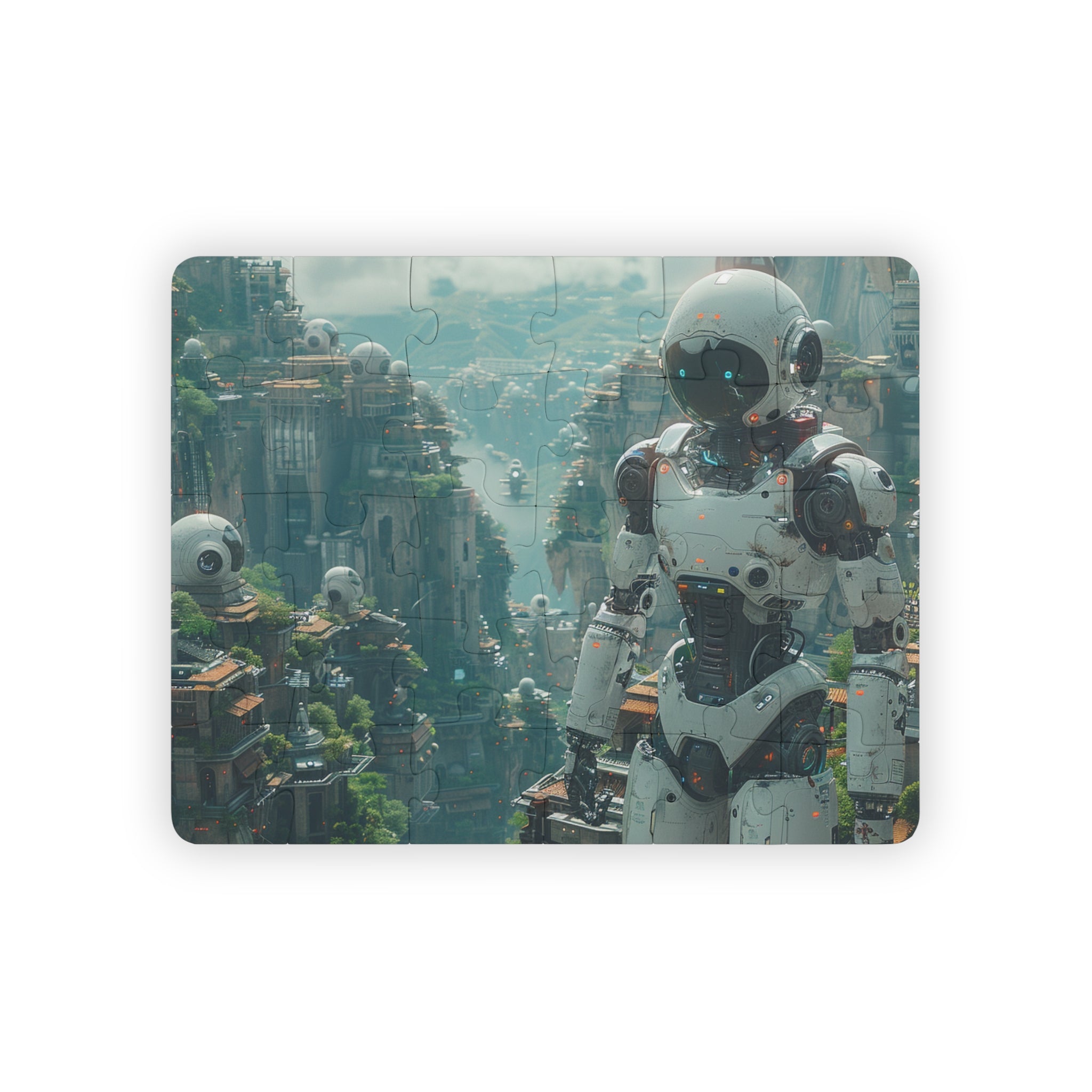 Kids' Puzzle, 30-Piece - Robot City