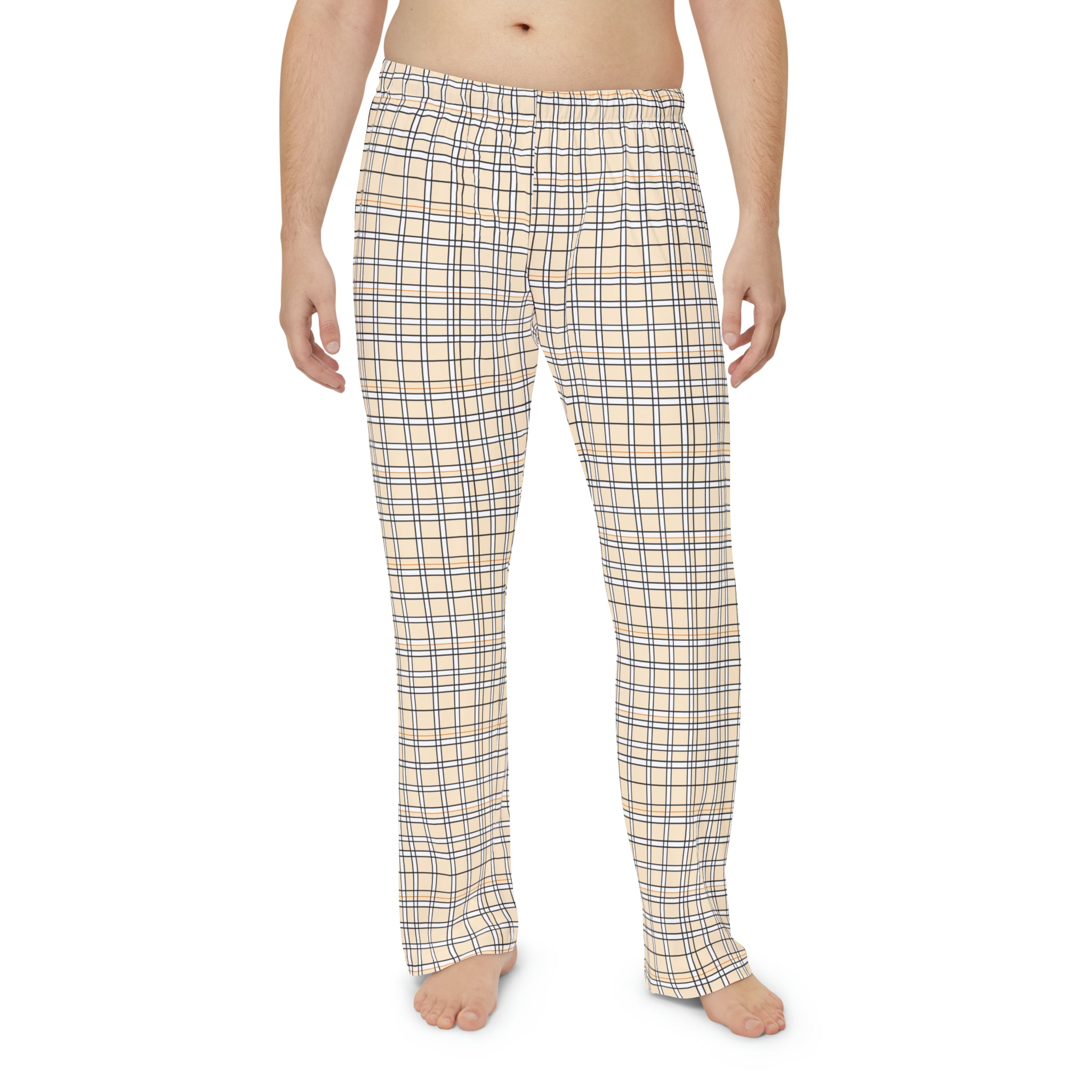 Men's Pajama Pants (AOP) - Seamless Checkered Designs 06