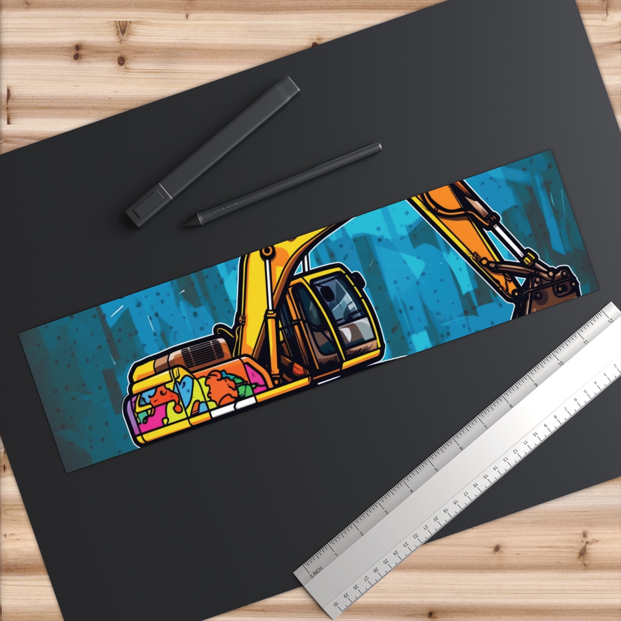 Bumper Stickers - Pop Art Designs, Excavator