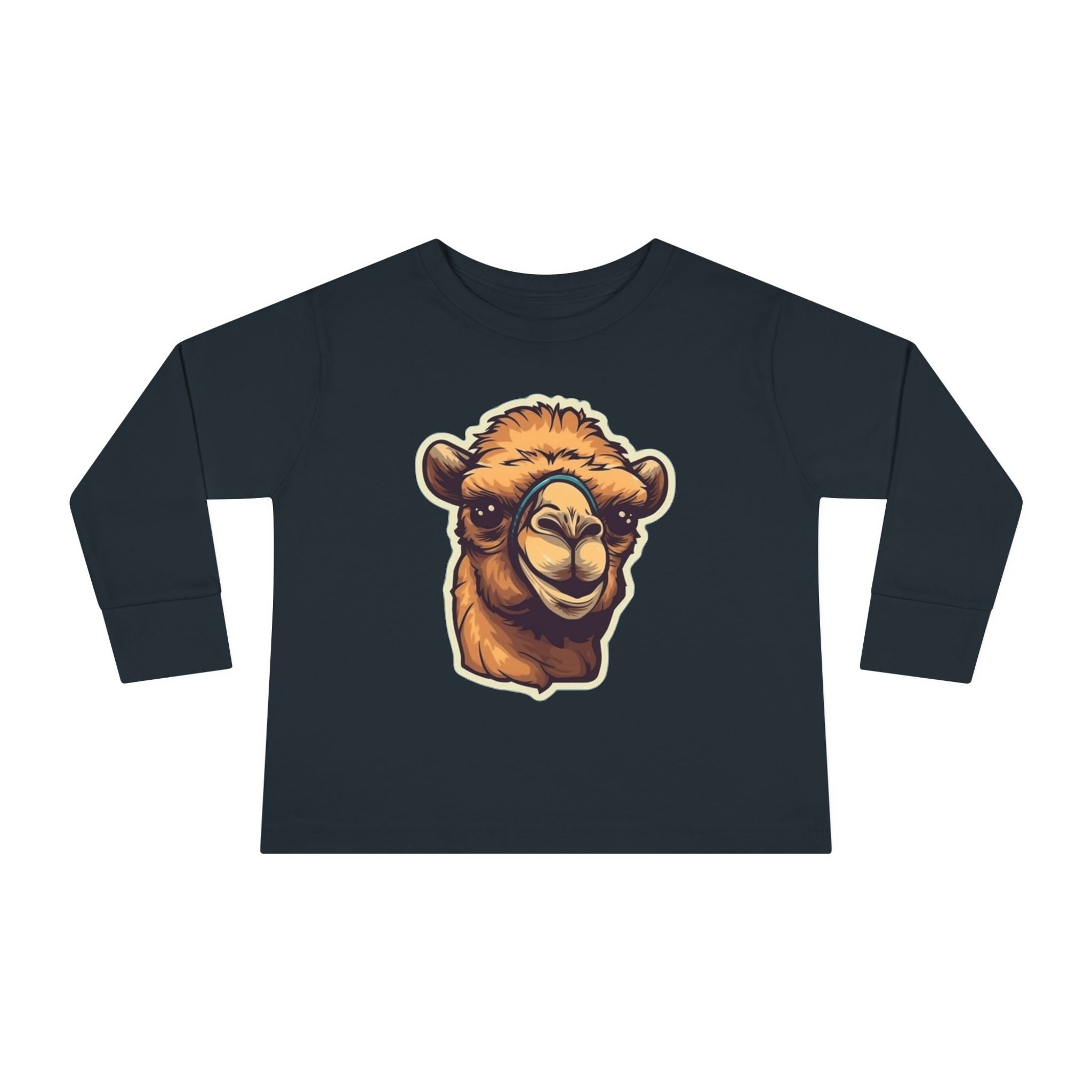 Toddler Long Sleeve Tee - Camel Calf