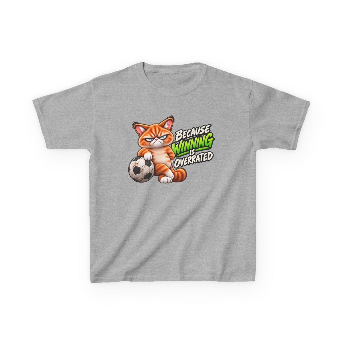 Because Winning is Overrated - Mildly Feral - Youth Short Sleeve Tee
