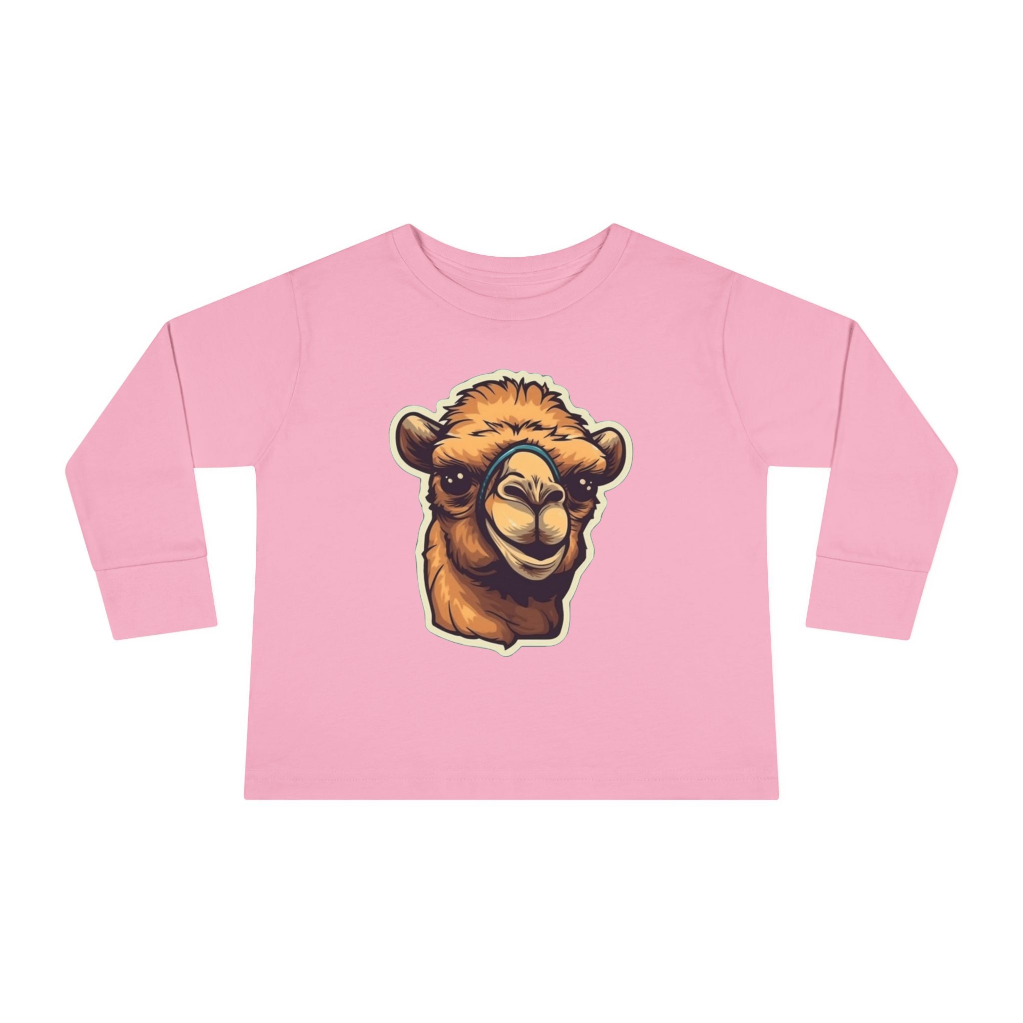 Toddler Long Sleeve Tee - Camel Calf