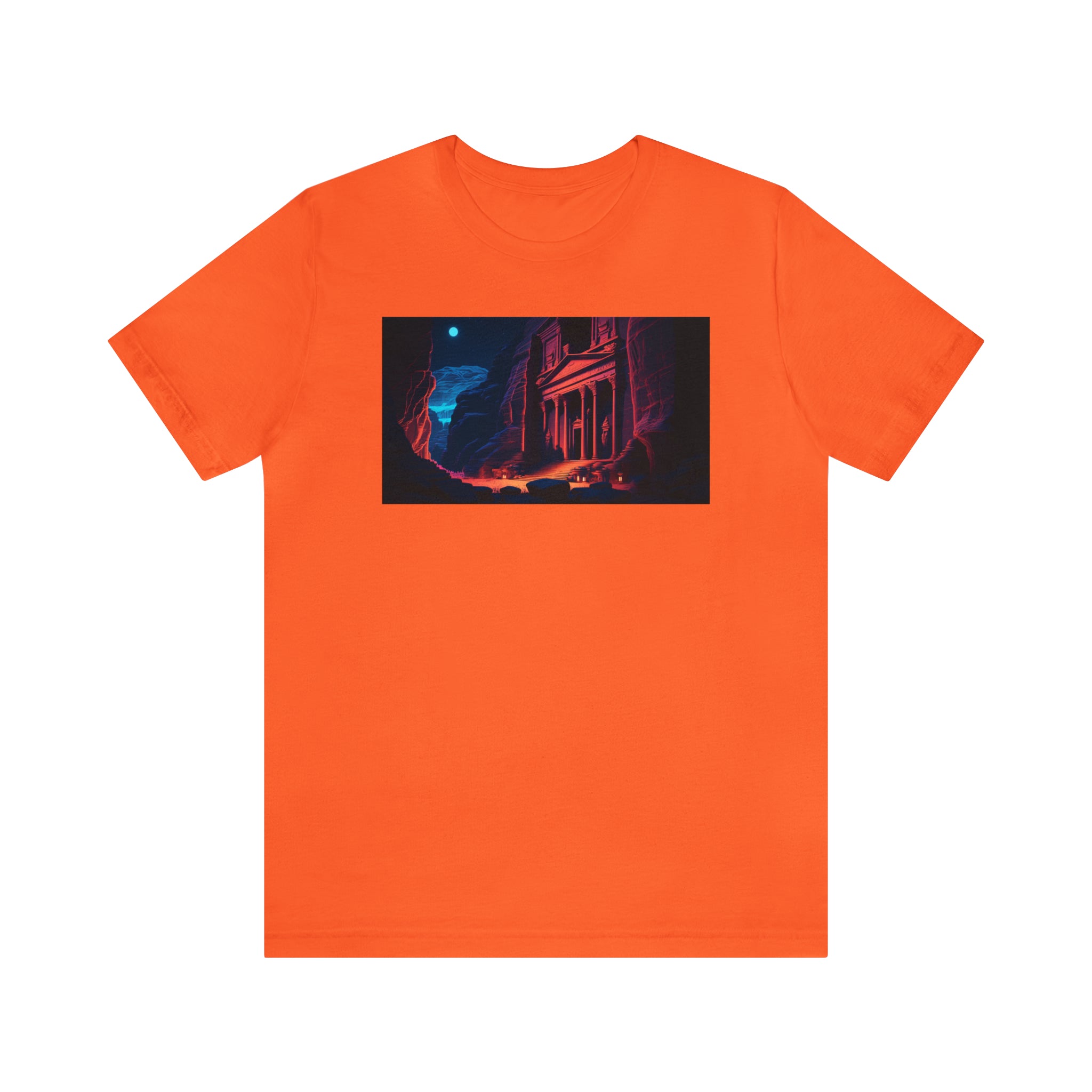 Unisex Jersey Short Sleeve Tee - Petra Caves, Jordan
