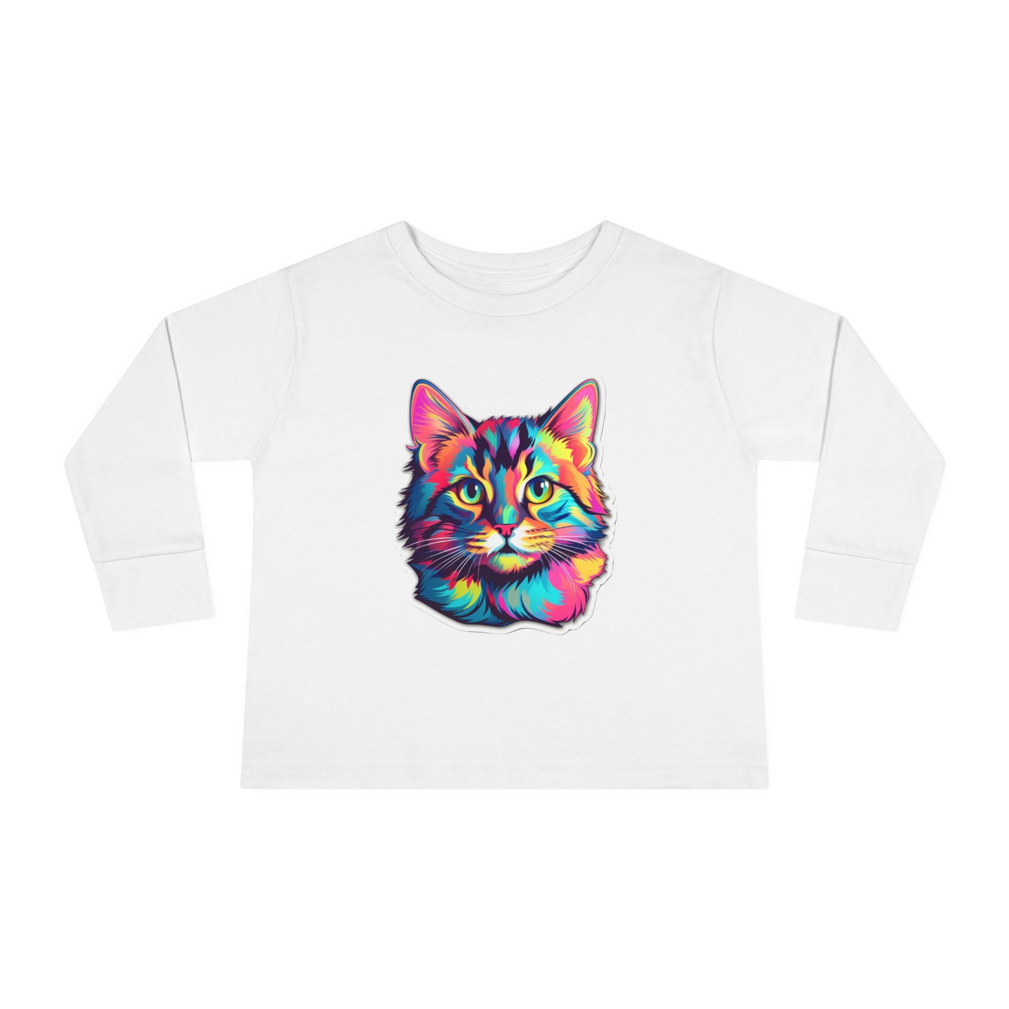 Toddler Long Sleeve Tee - Kittens 08