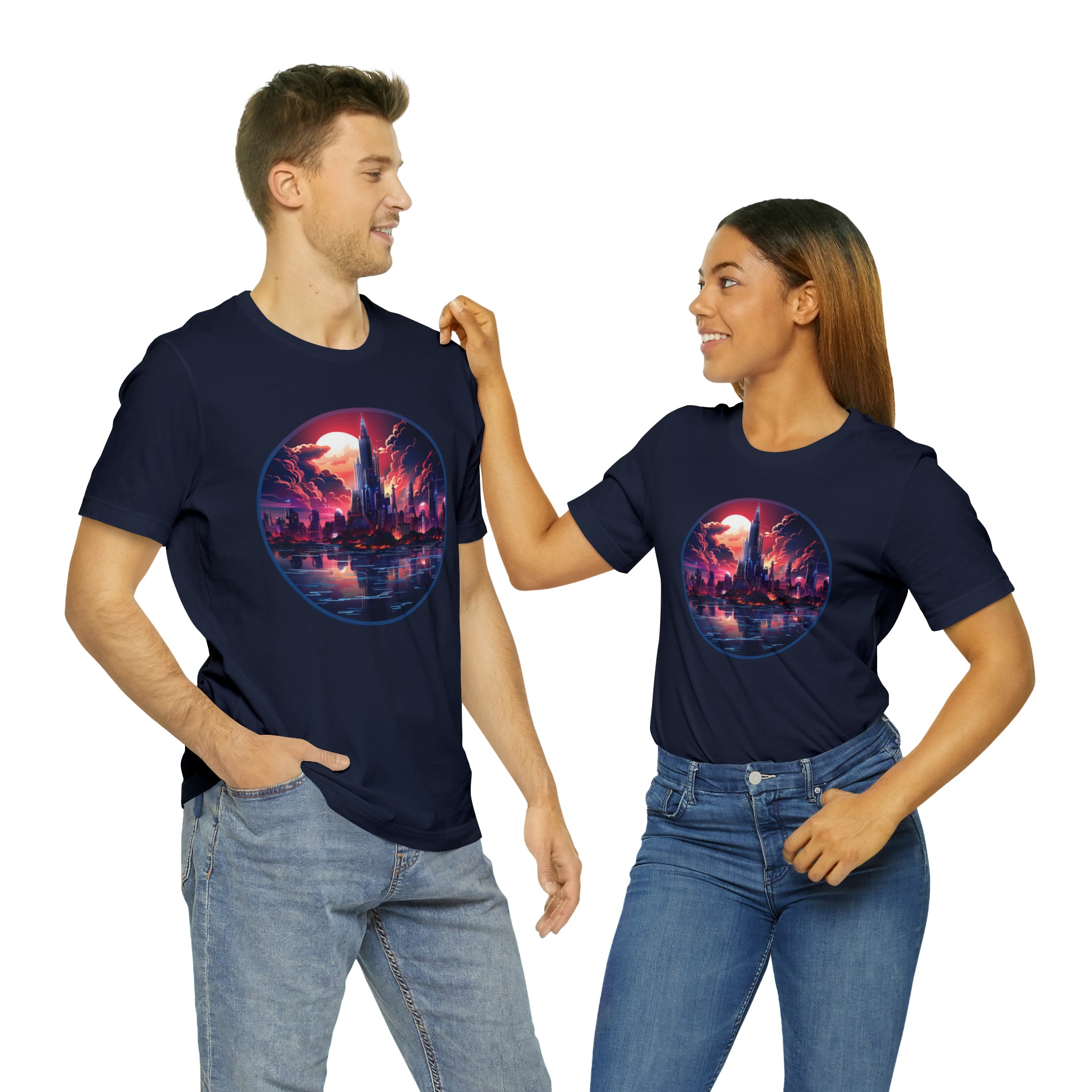 Unisex Jersey Short Sleeve Tee - Isometric Designs 12