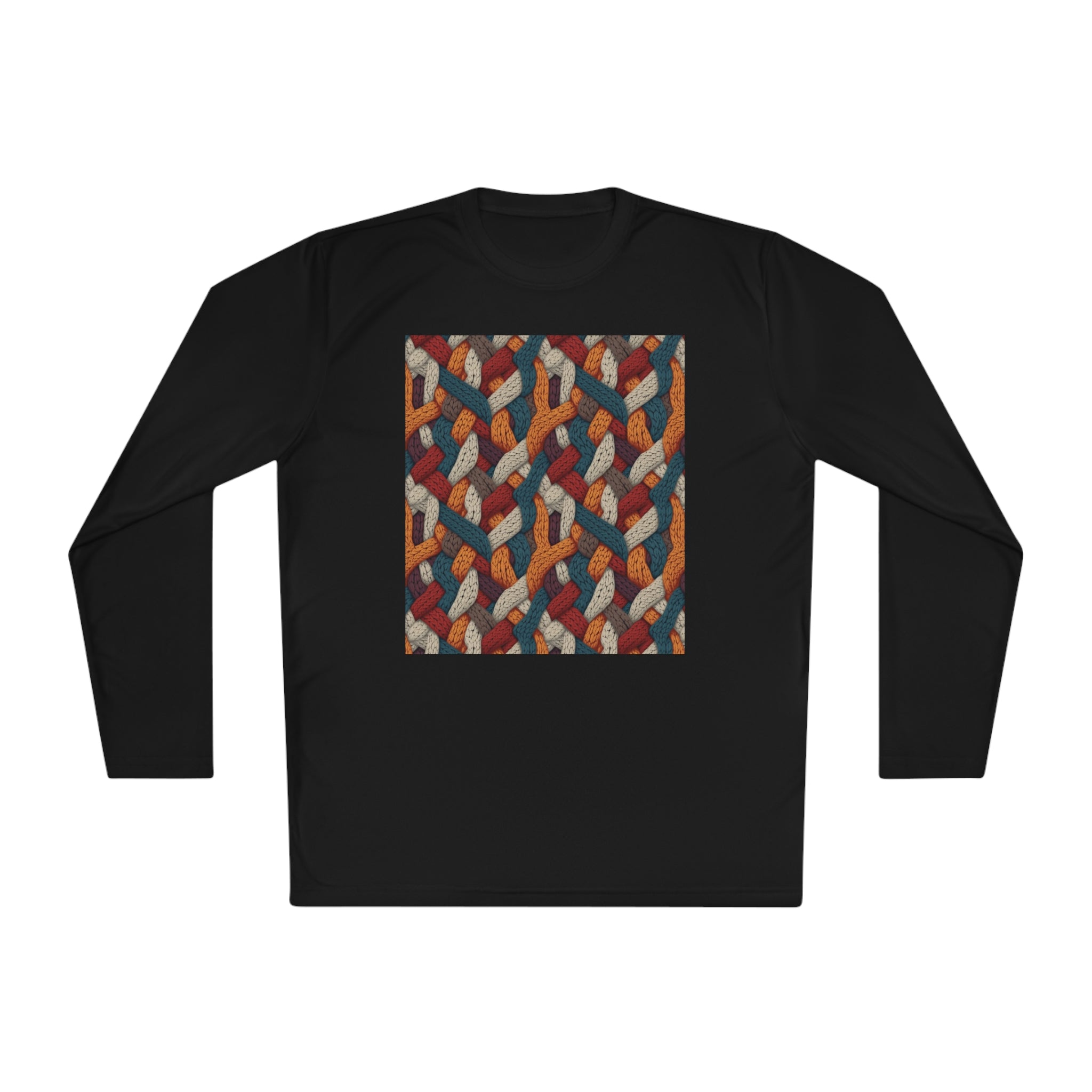 Unisex Lightweight Long Sleeve Tee (AOP) - Abstract Designs 11