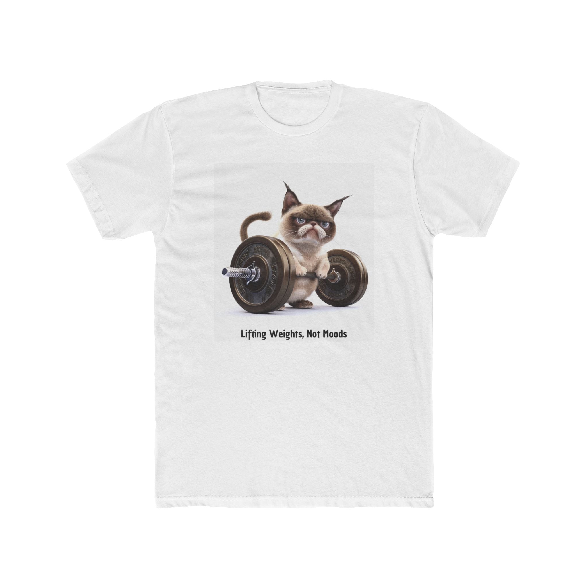 Men's Cotton Crew Tee - Grumpy Cats Collection - 05