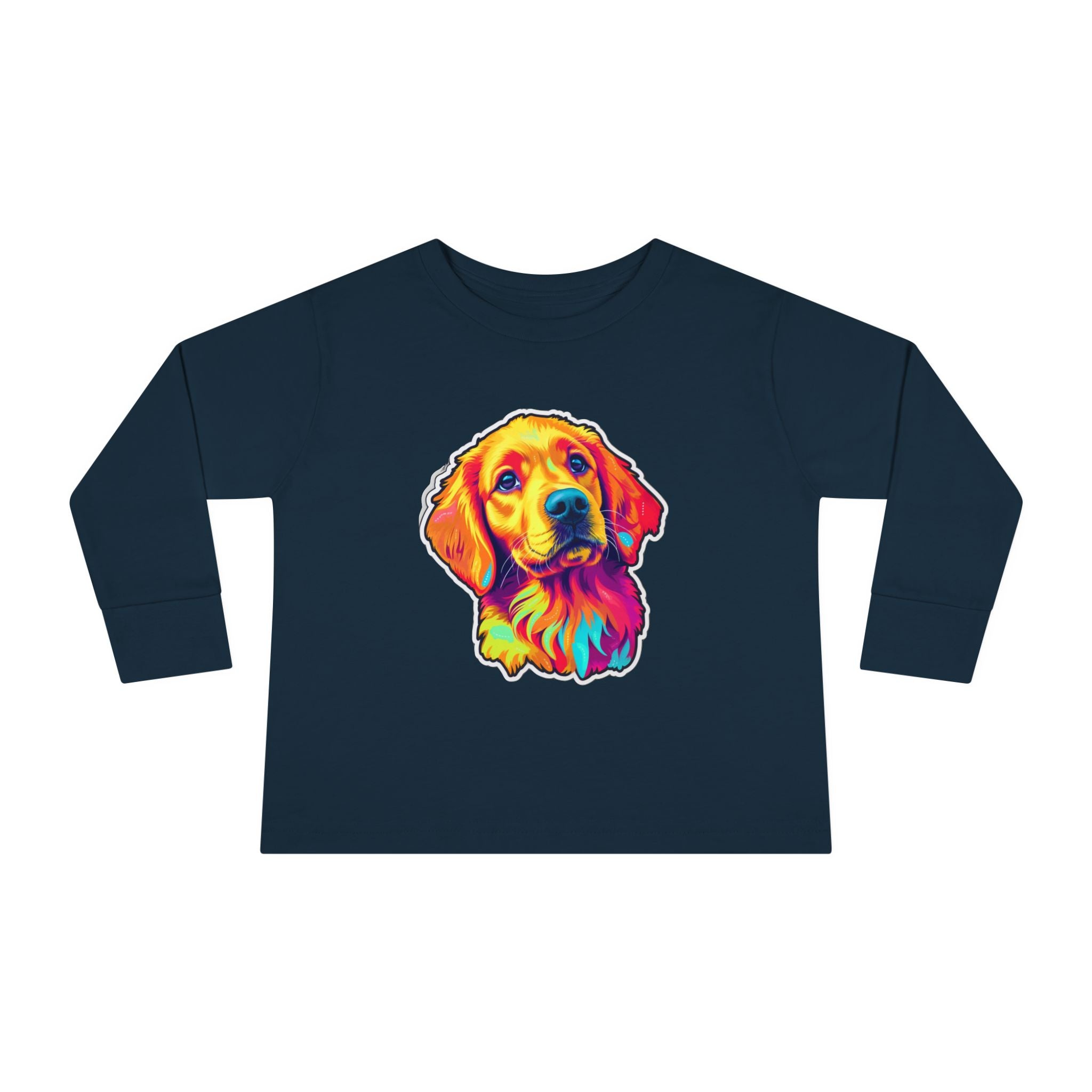 Toddler Long Sleeve Tee - Puppies 09
