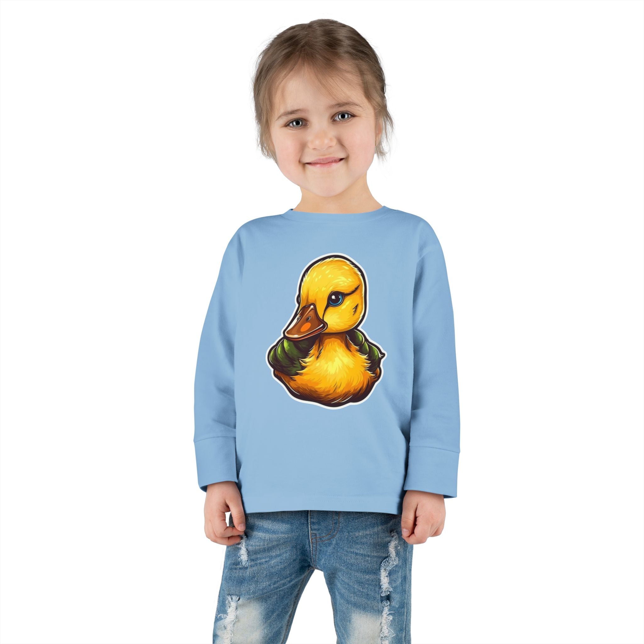 Toddler Long Sleeve Tee - Duck Duckling