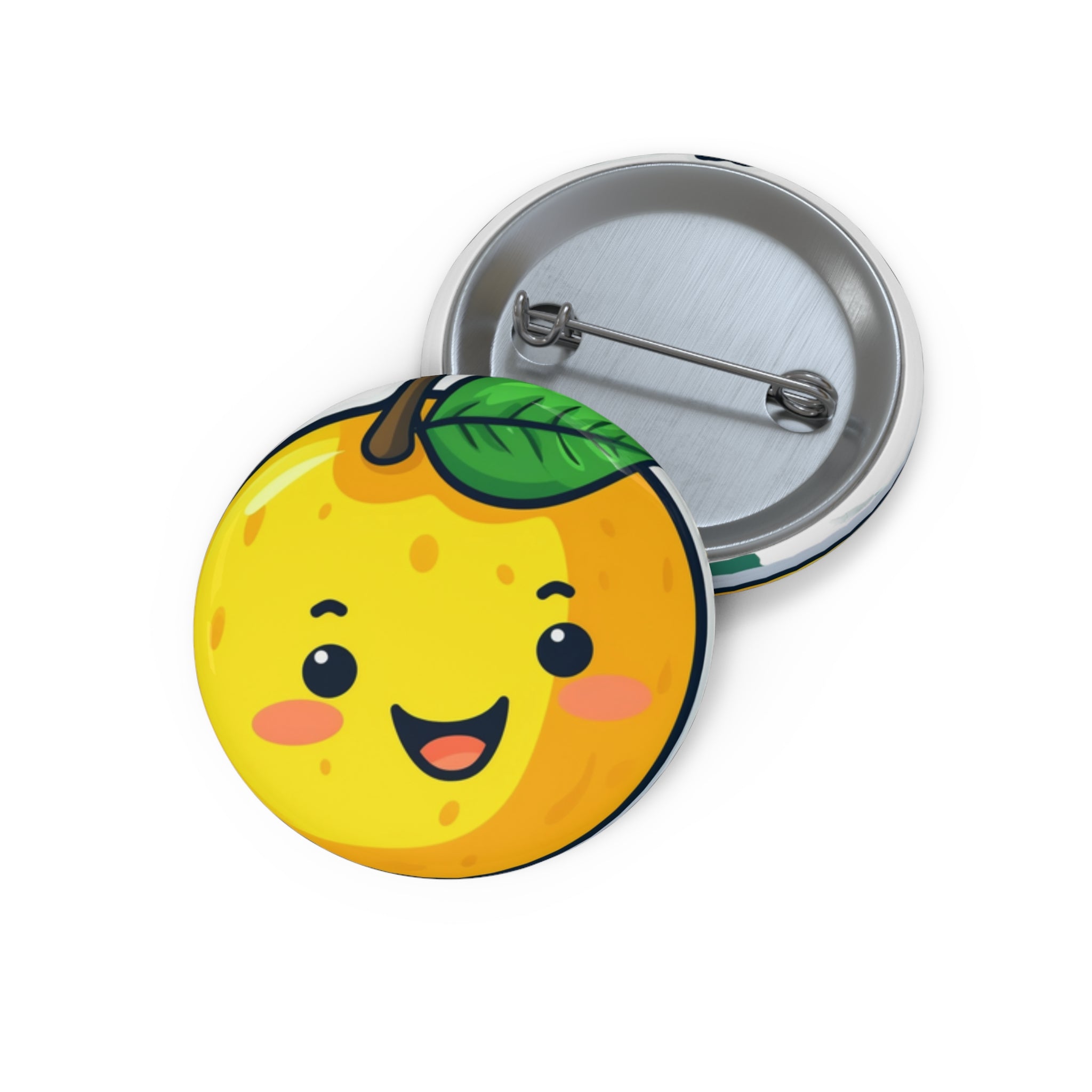 Custom Pin Buttons - Mango