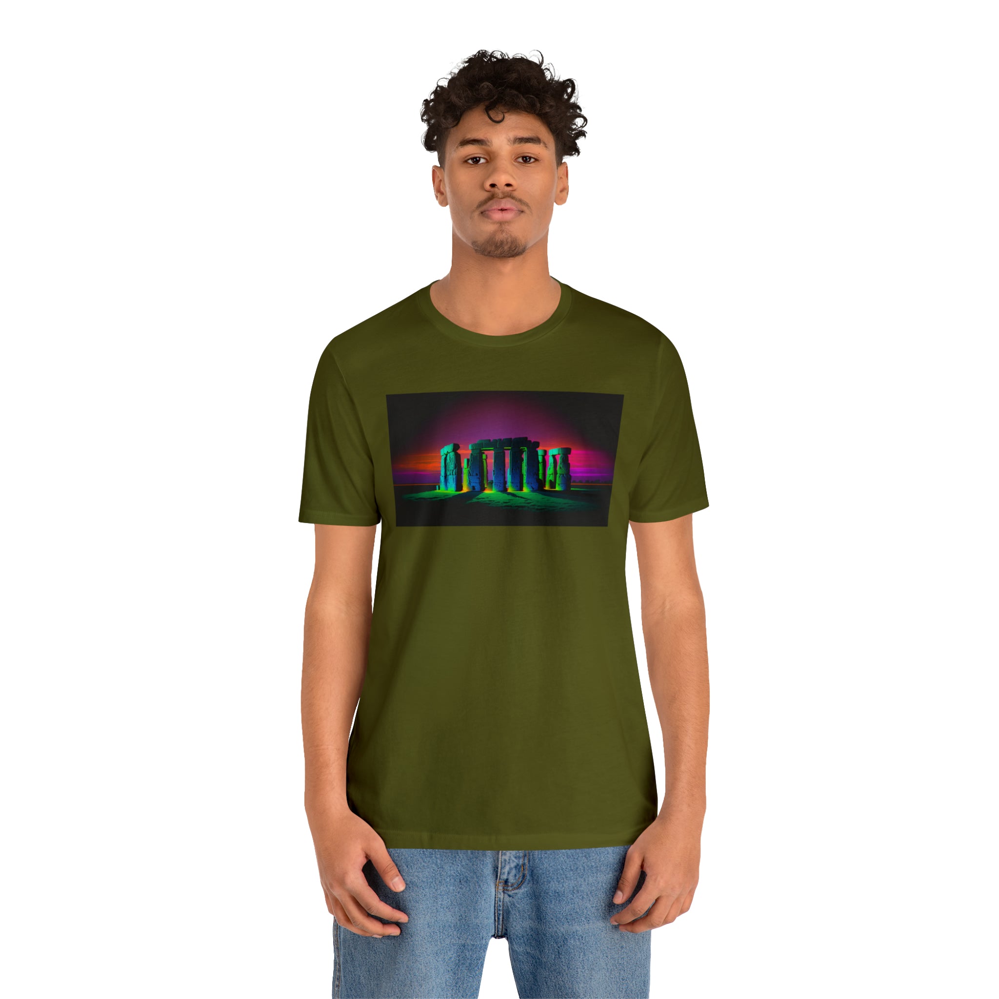 Unisex Jersey Short Sleeve Tee - Stonehenge, United Kingdom