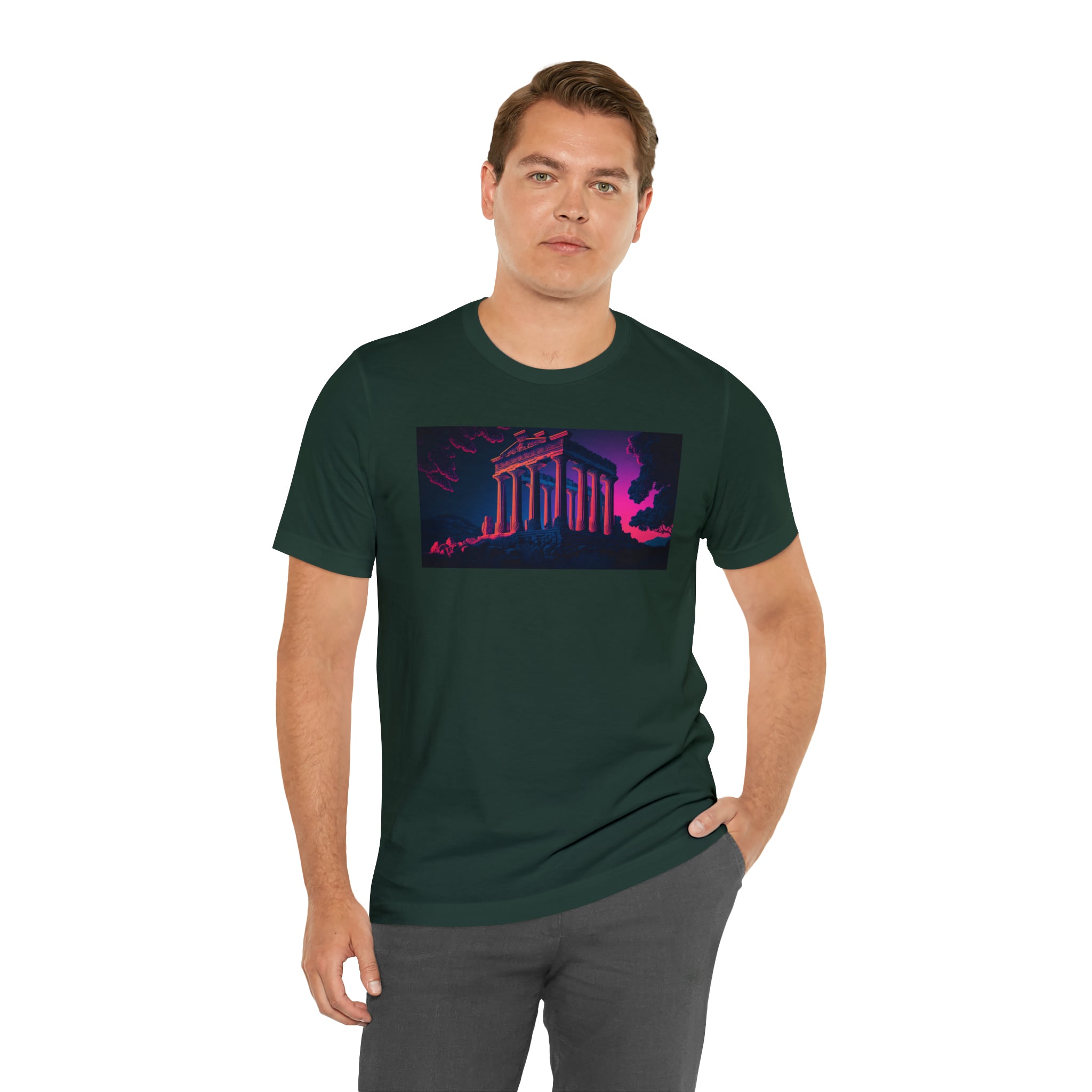 Unisex Jersey Short Sleeve Tee - Olympia, Greece
