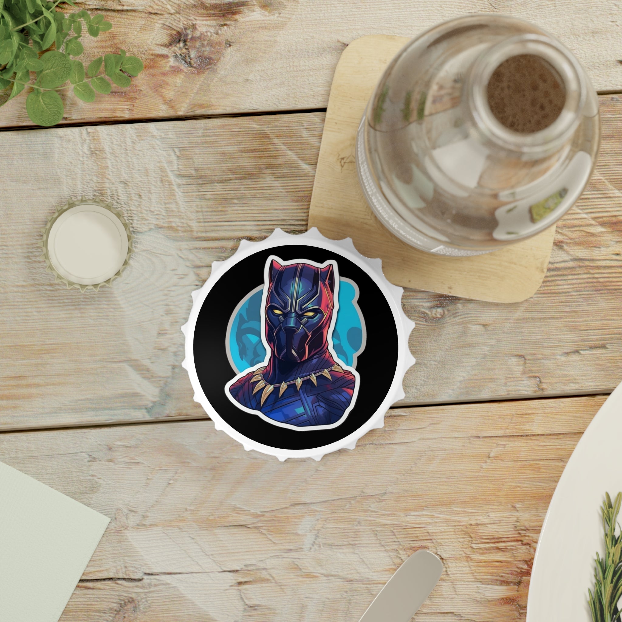Bottle Opener - Black Panther 02