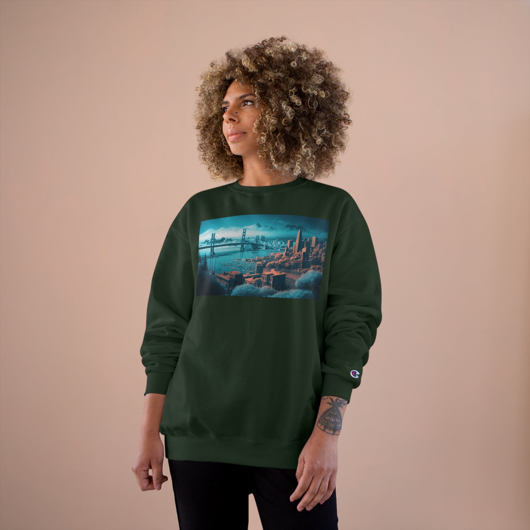 Champion Sweatshirt - Duotone Cities, San Francisco