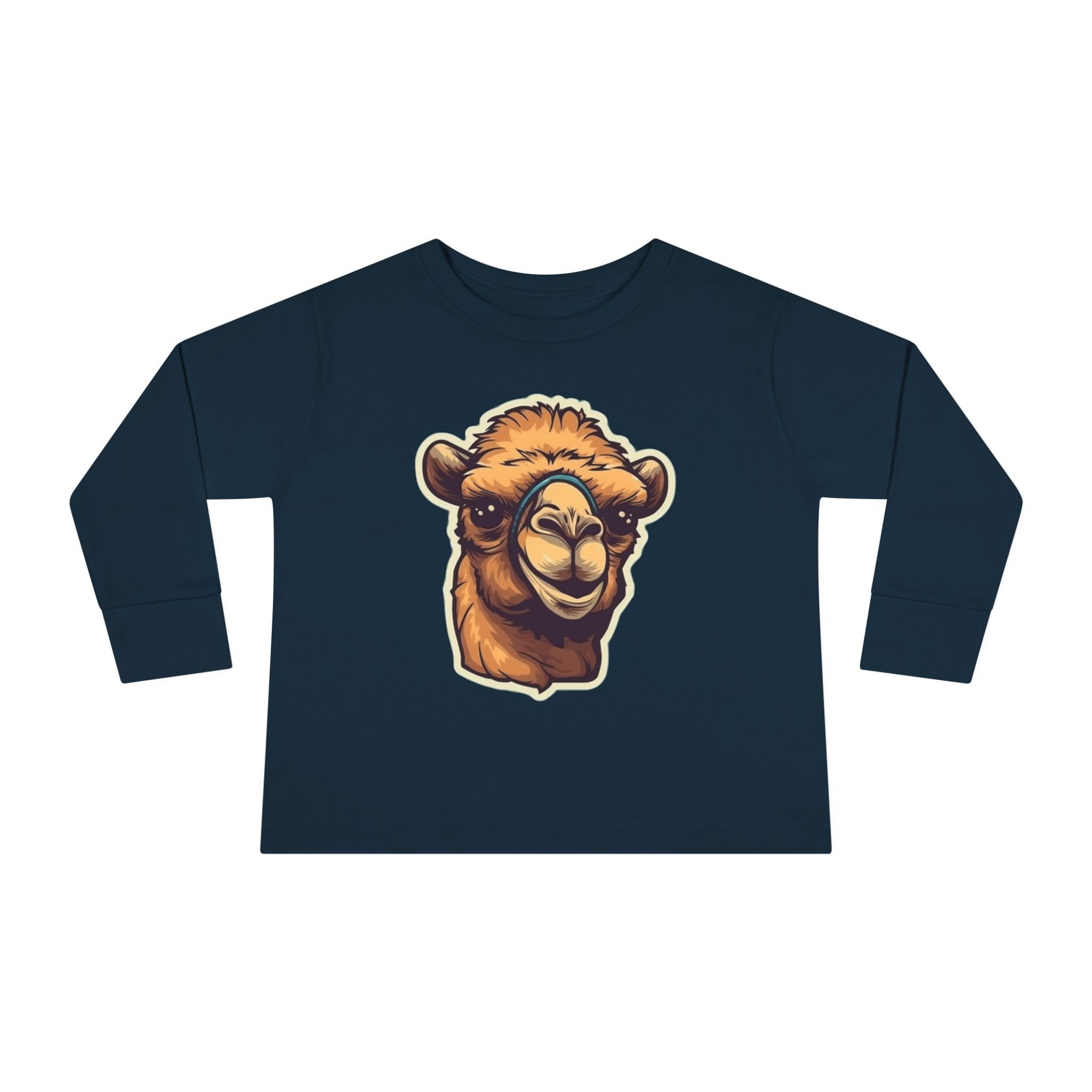 Toddler Long Sleeve Tee - Camel Calf